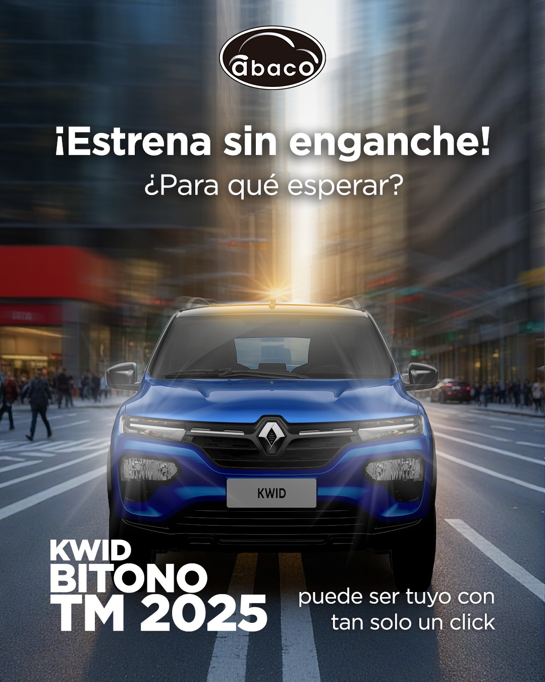 Abaco Autos oficial - ¡Estrena tu KWID BITONO TM 2025! 😱🚗 Aprovecha ...