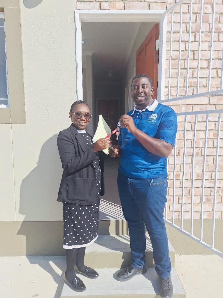 National - Outapi Housing Project 🎊🏠 Ms. Hortensia Ulukile Ndazapo ...