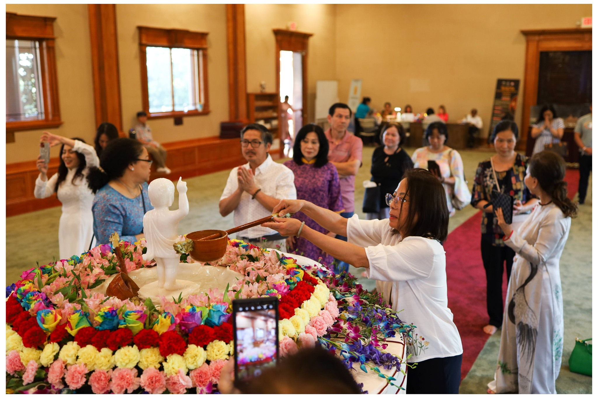 What is special about the program of the grand combined ceremony ...