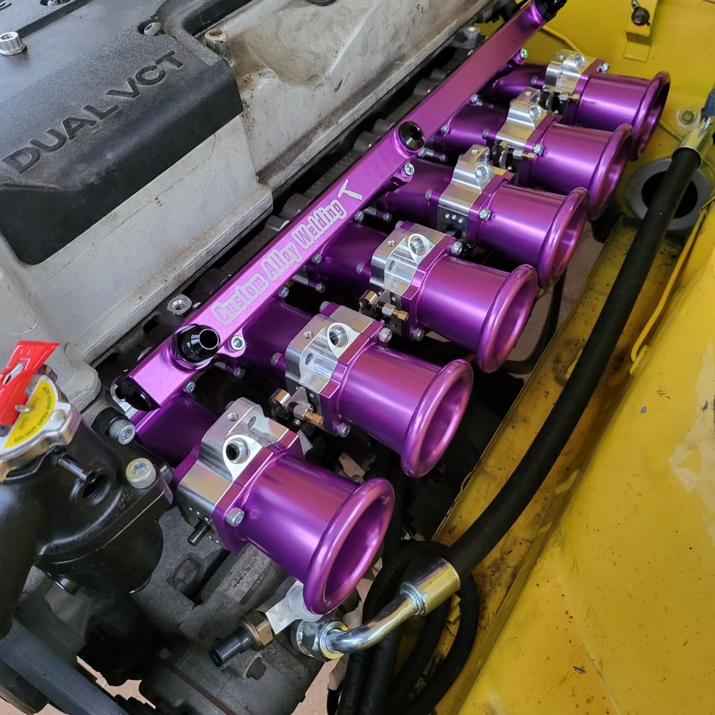 New modular barra intakes, 6 and 12... - Custom Alloy Welding