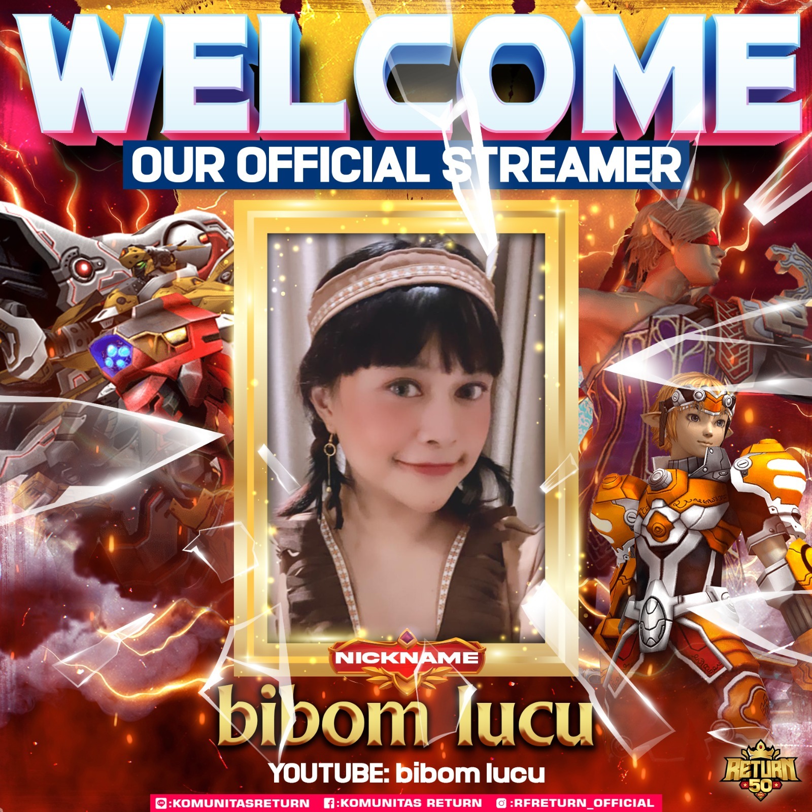 📢 Welcome to RETURN Real RPG 📢 Streamer... - Komunitas Return | Facebook