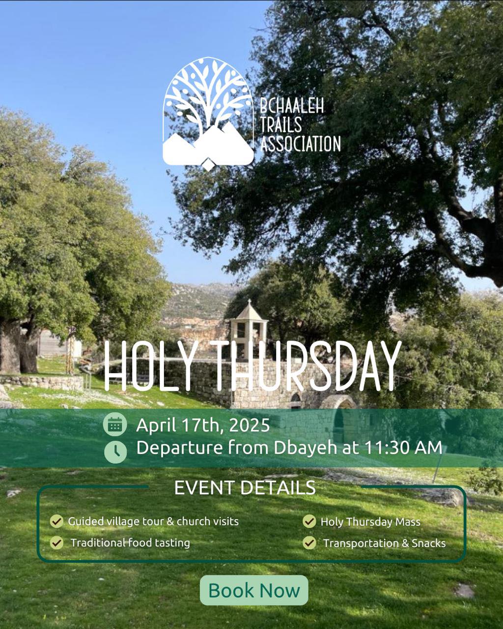 Holy Thursday with BTA