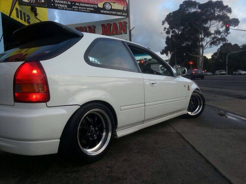 Honda civic VTEC TURBO fitted... - Fawkner Wheels & Tyres | Facebook