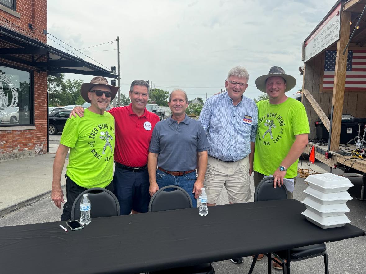 Sher'Wing - L-R: Sherwood Mayor Dave Weaner, Rep. Craig Riedel, Rep ...