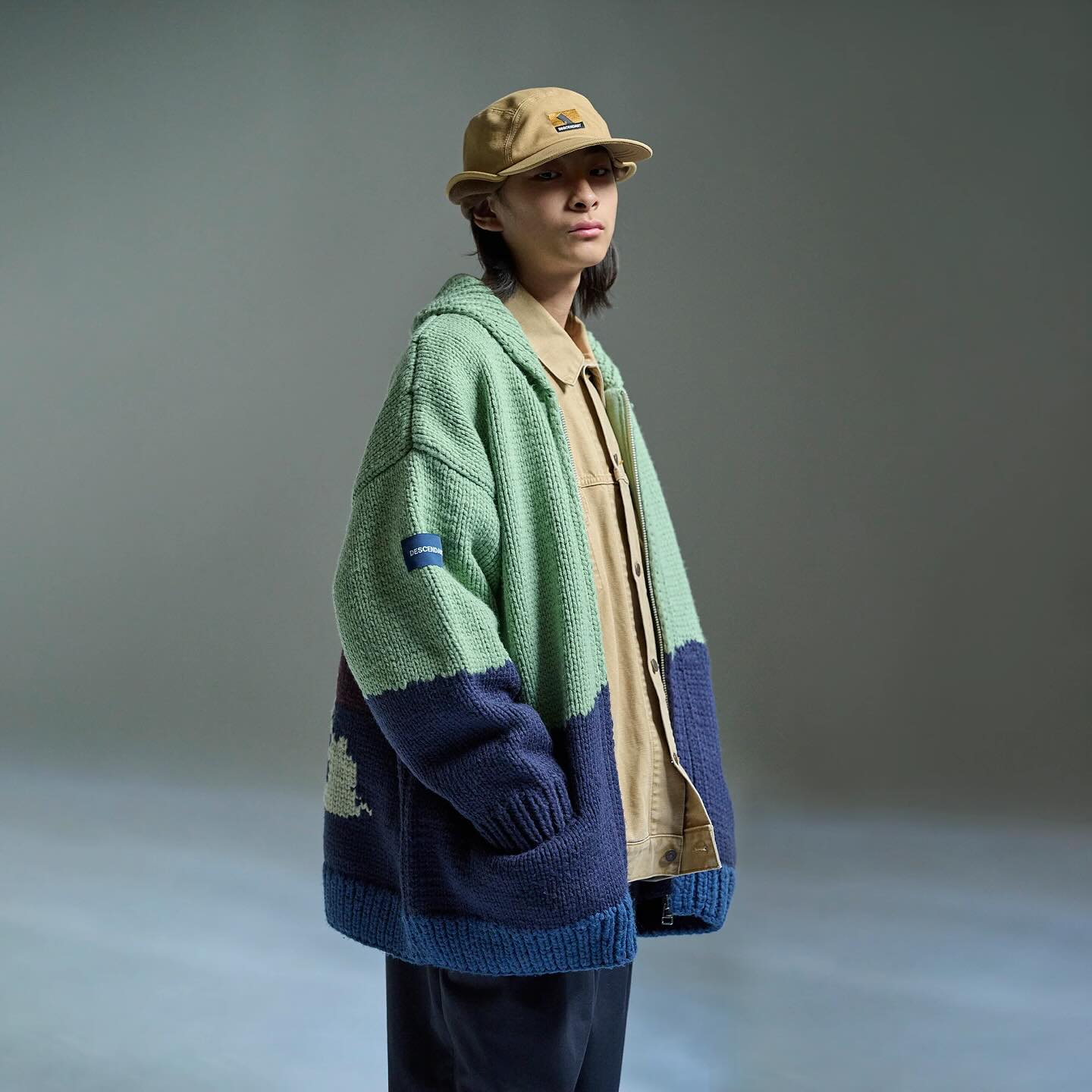 ?? Descendant DAWN COWICHAN SWEATER Mop2xxx