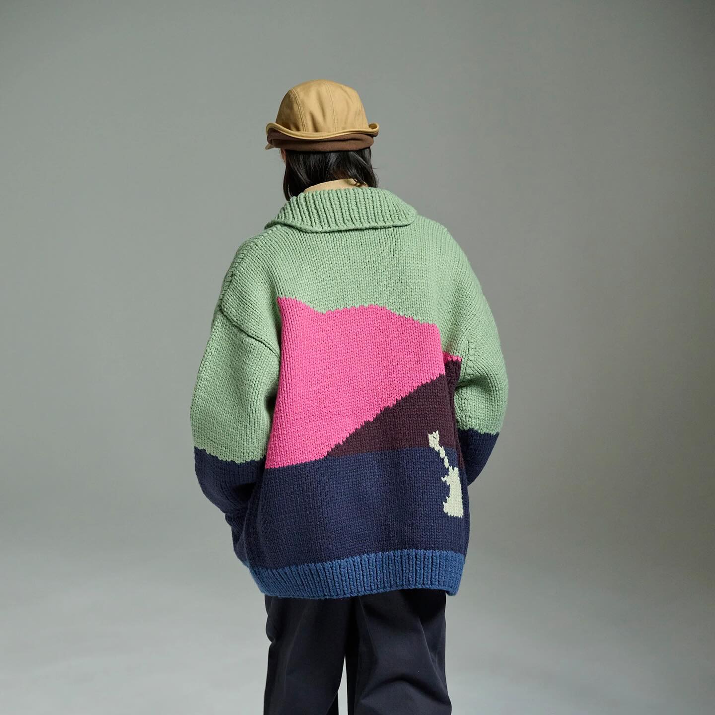 ?? Descendant DAWN COWICHAN SWEATER Mop2xxx