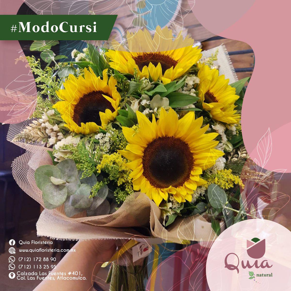 Conoce nuestro catálogo en línea,... - Quia Floristería | Facebook