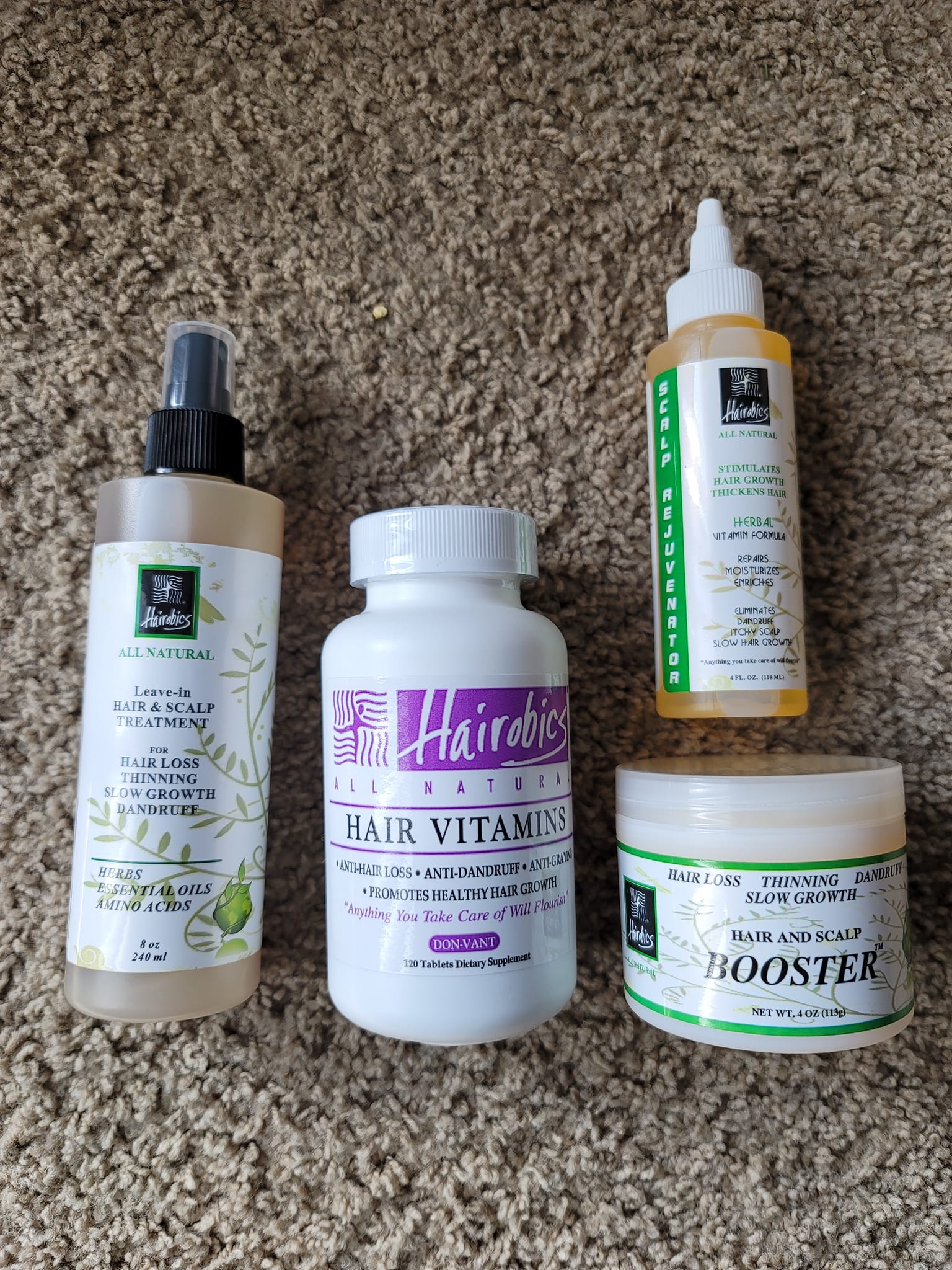 Hairobics All Natural
