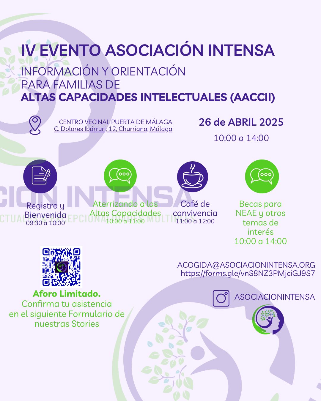Intensa - IV ENCUENTRO DE FAMILIAS DE ALTAS CAPACIDADES (AACCII) Y ...