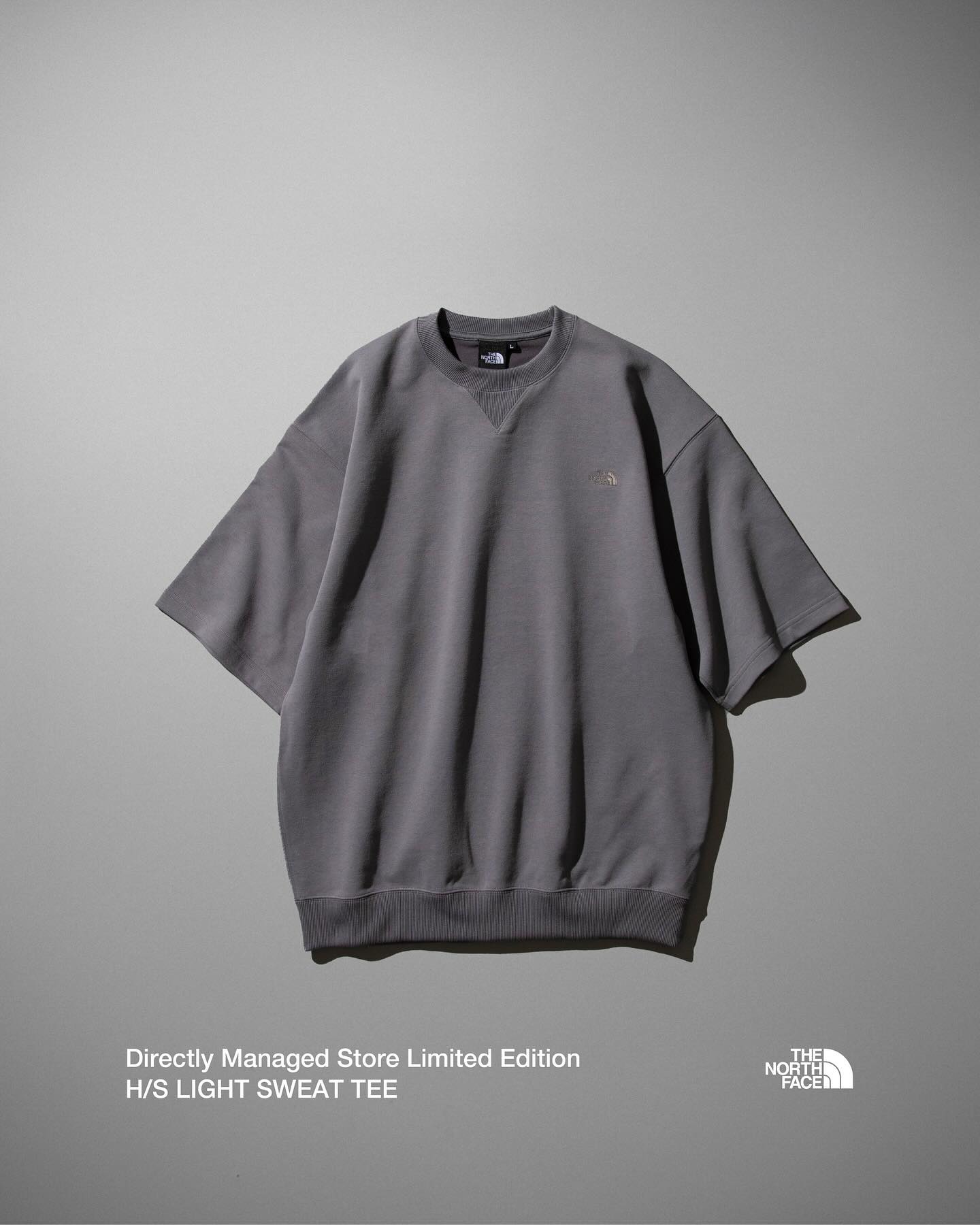 H/S LIGHT SWEAT TEE】 [NT12533R] ￥9,900-（tax₋in） COLOR：WX 