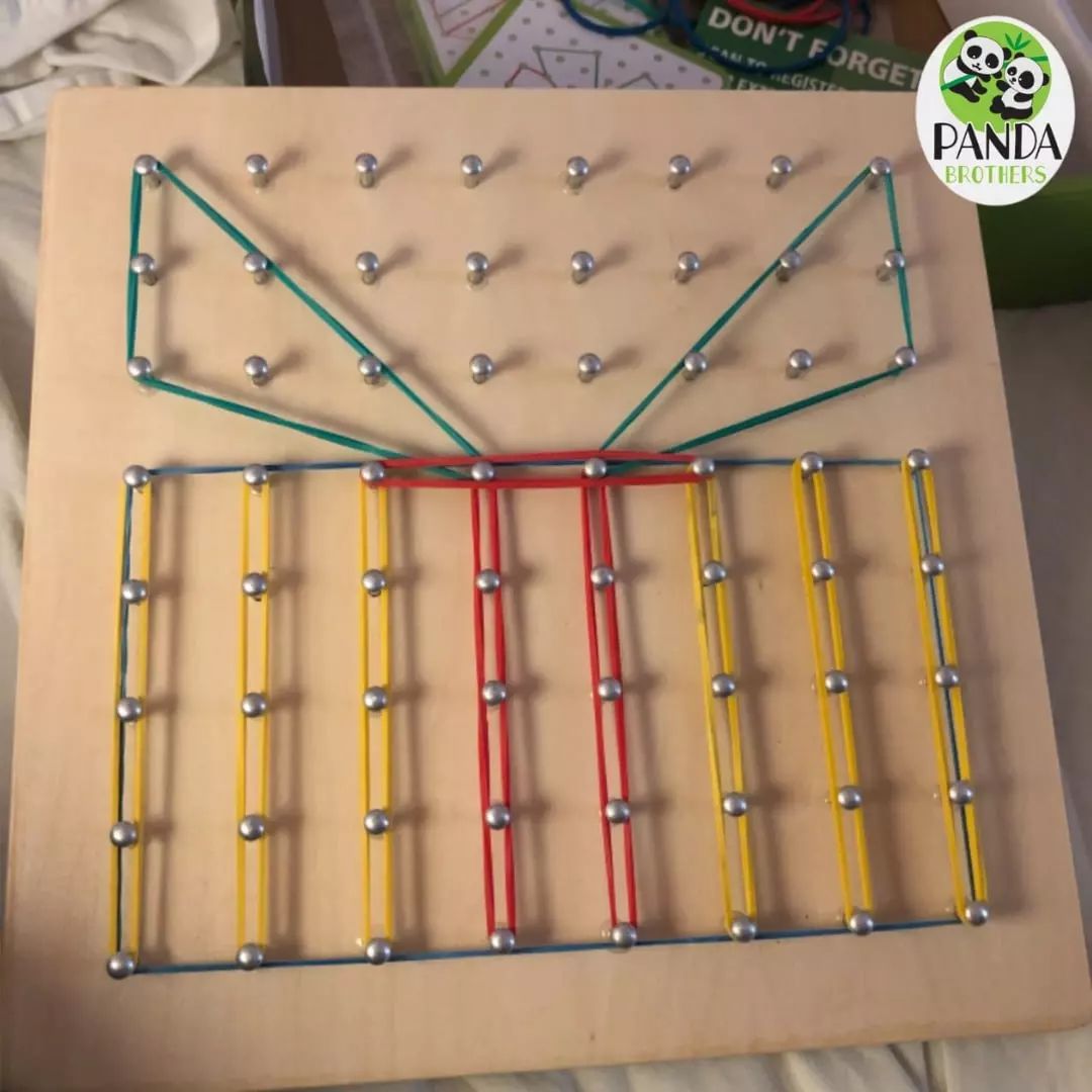 Panda - Parents of toddlers, are you familiar with geoboard? At first ...
