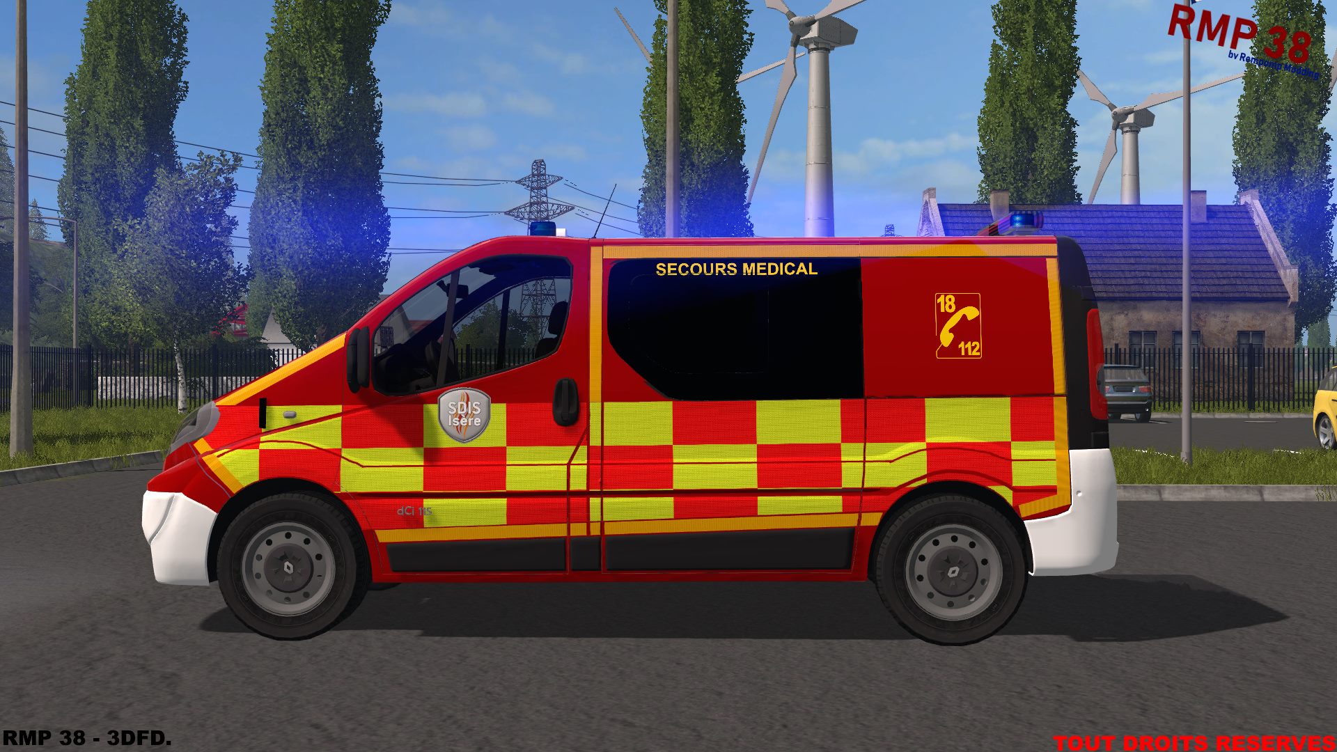 RMP 38 - Nouveau mod : VSM Renault Trafic SDIS 38. Base :... | Facebook