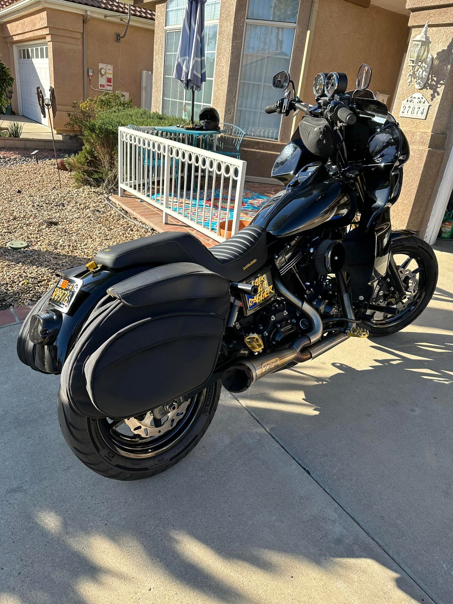 Spray wax for black bikes works great