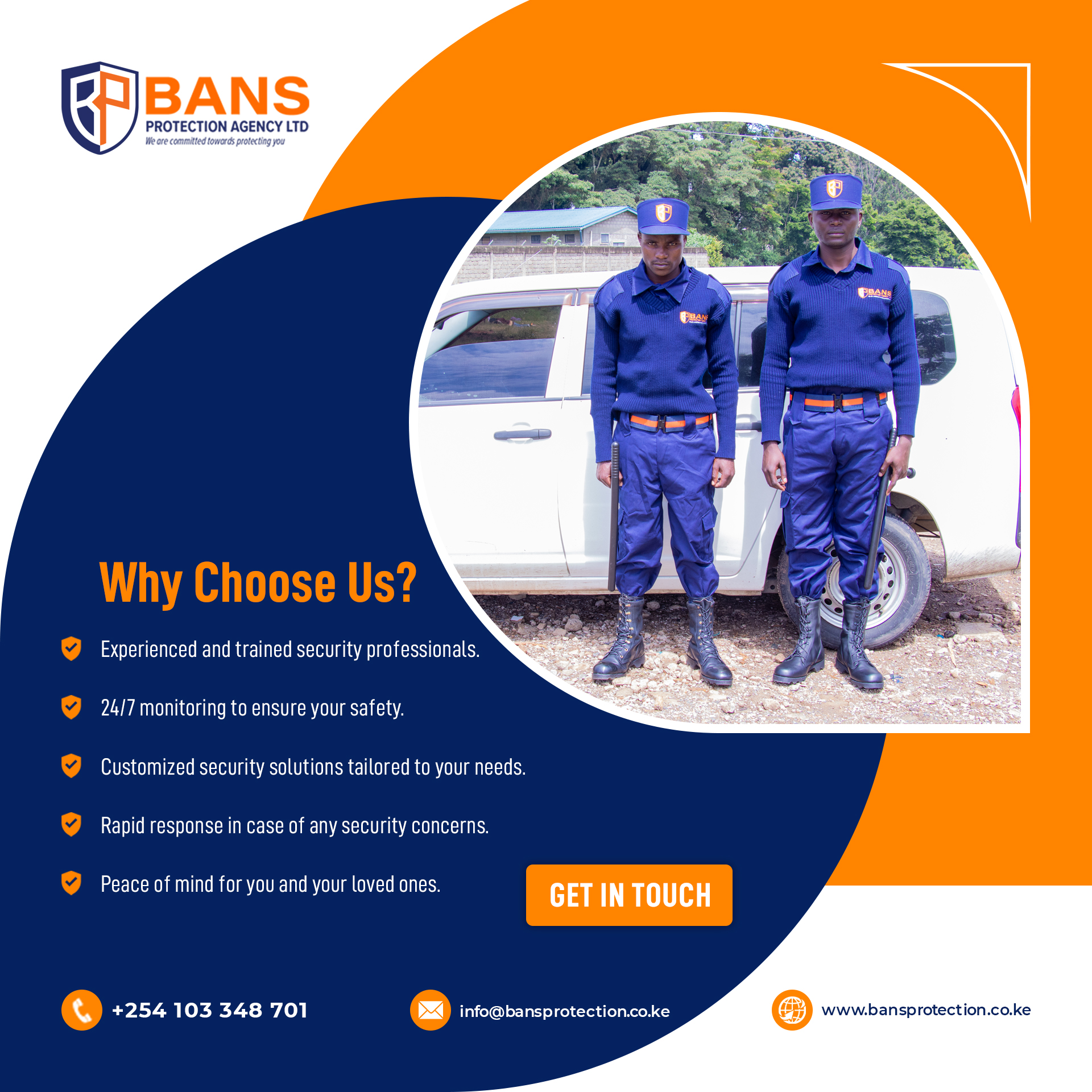 BANS Protection Agency LTD | Nairobi