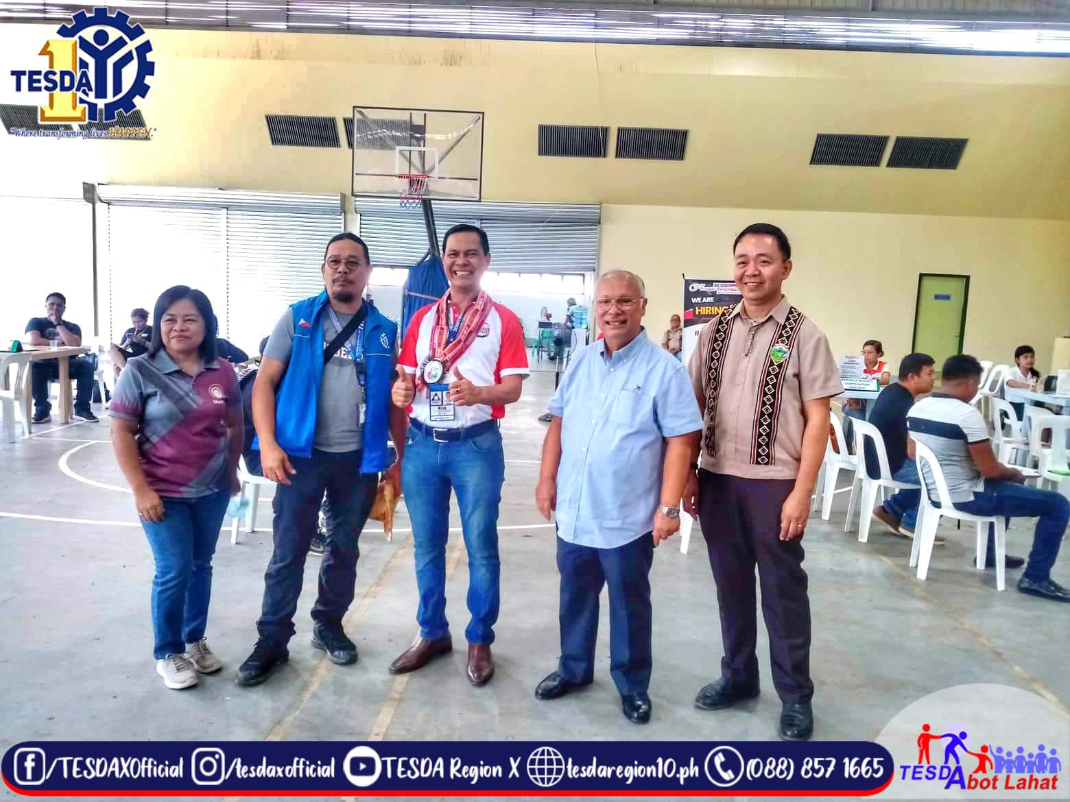 TESDA Region X - PD SIMBORIOS PAY COURTESY CALL TO LGU... | Facebook