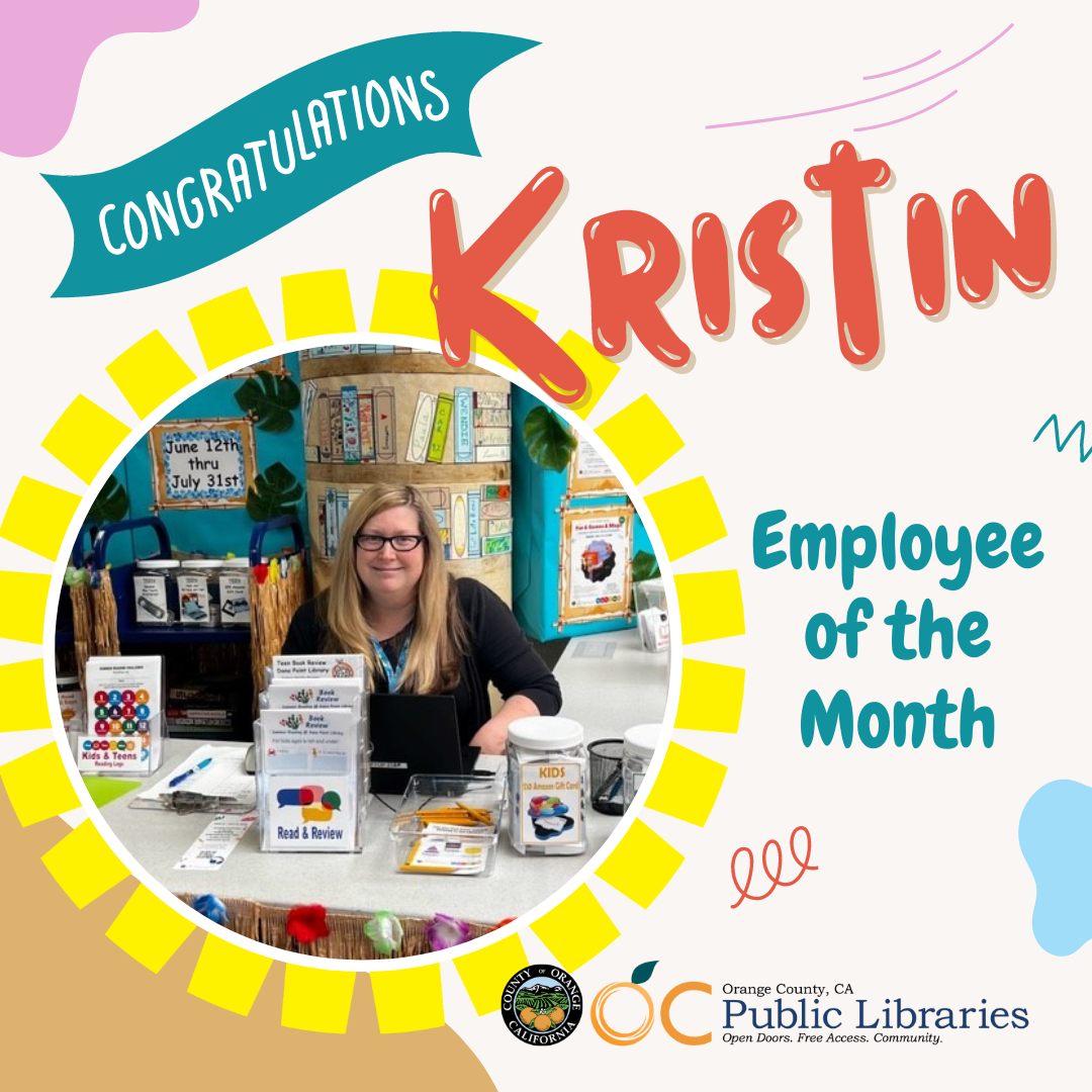 Congratulations to Employee of the... - OC Public Libraries | Facebook