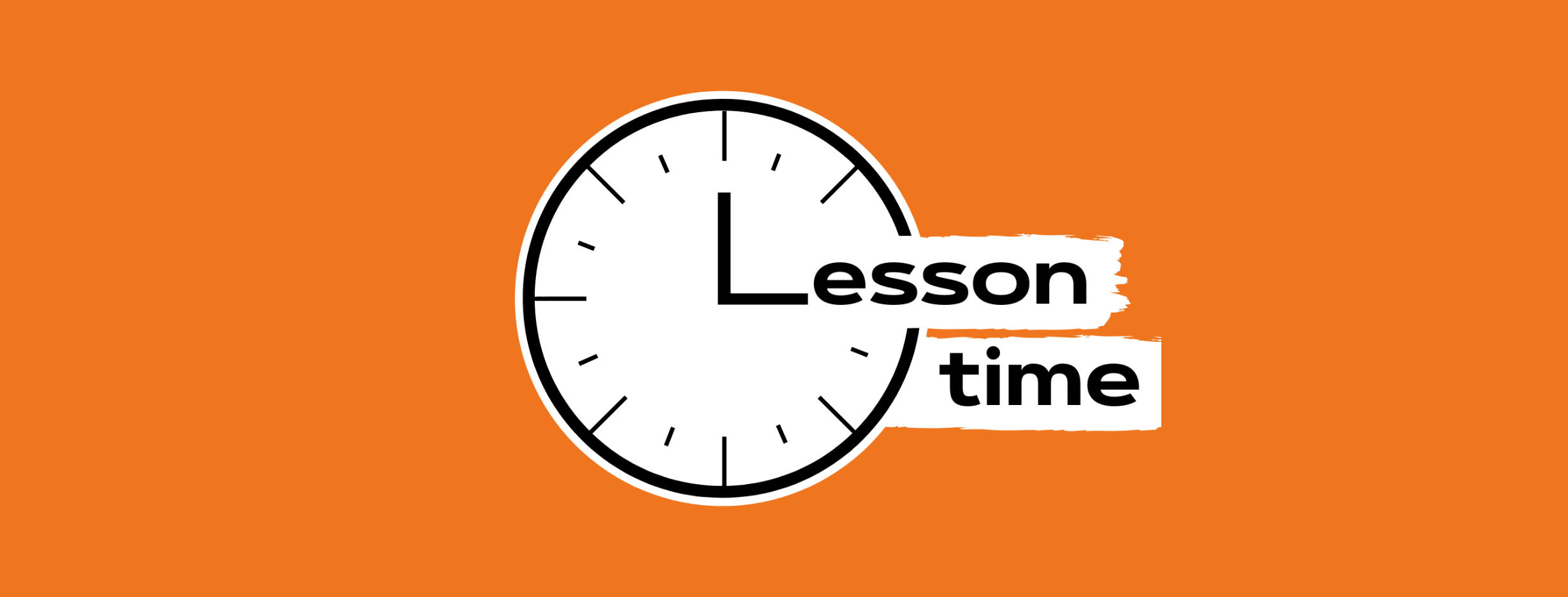 Lesson time