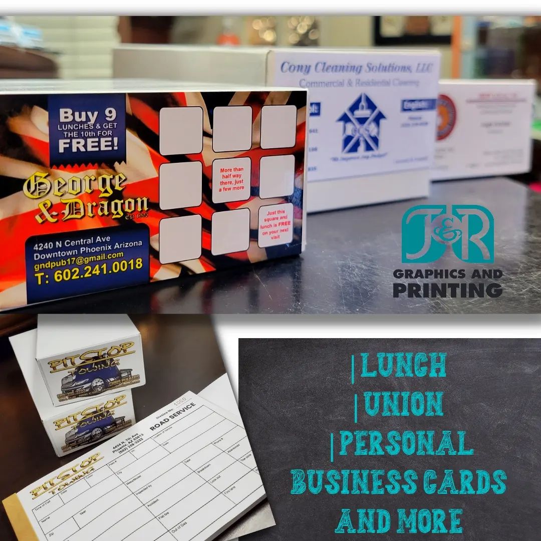 We've got you covered with... - J and R Graphics and Printing | Facebook