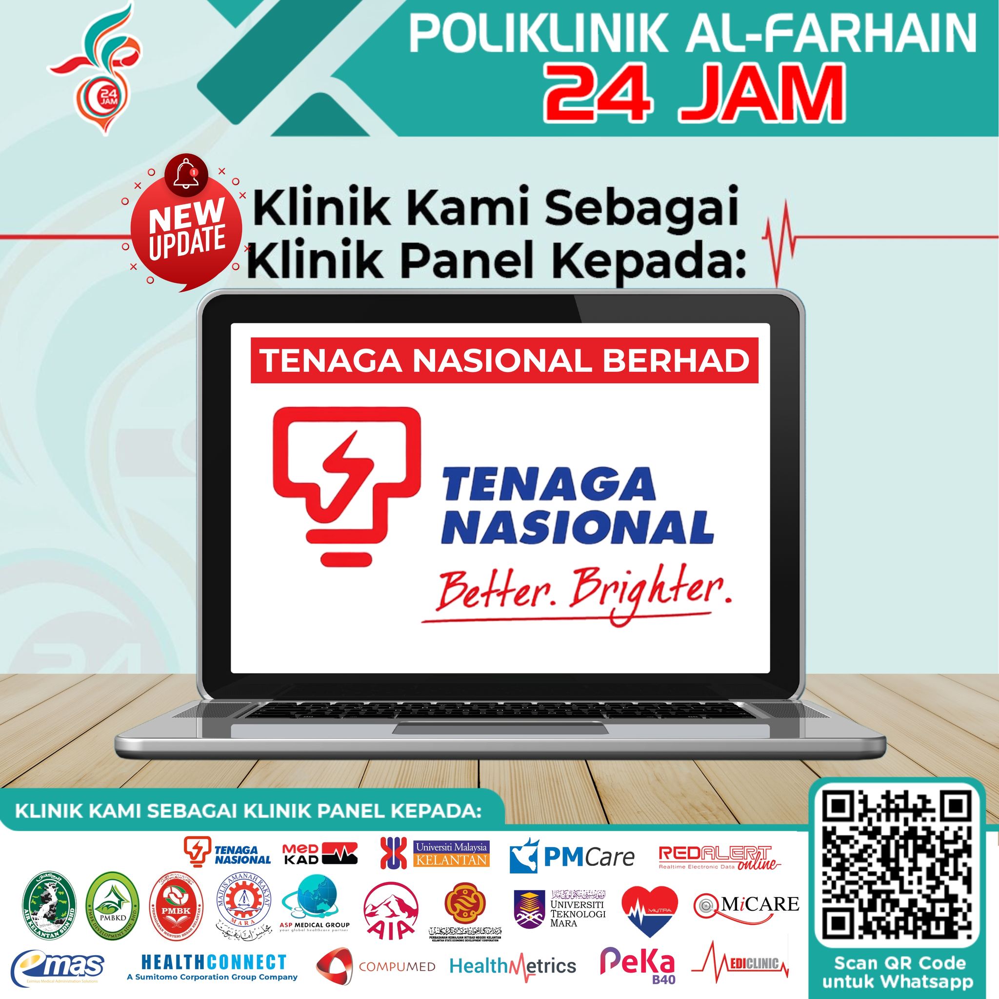 Poliklinik Al Farhain Jeli - 💡 BERITA BAIK UNTUK PEMEGANG KAD PANEL ...