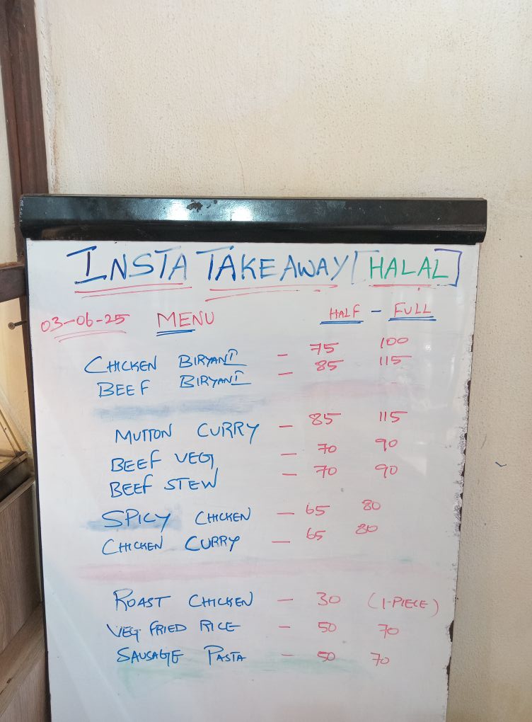 Insta Takeaway and Door Delivery