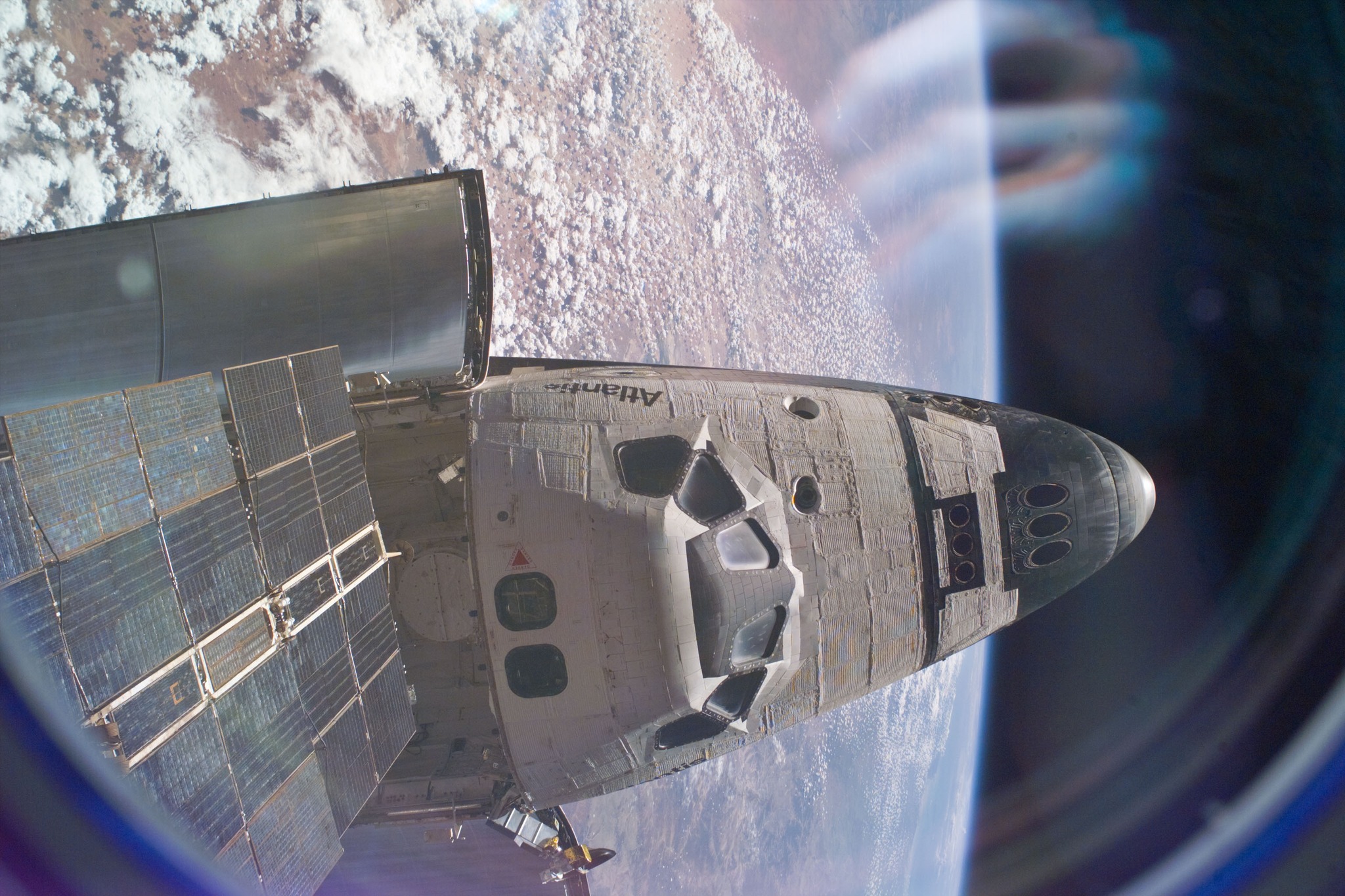 Blast From The Past: Space Shuttle Program - The forward cargo bay and ...