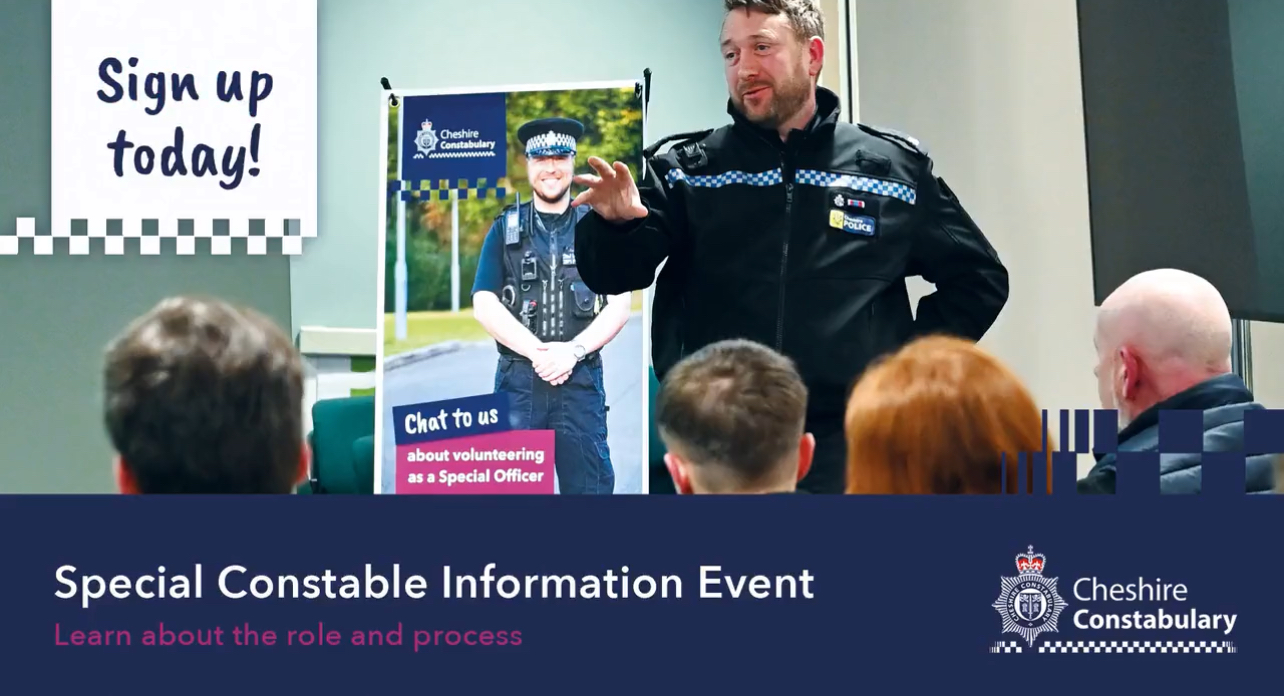 Our Volunteer police officers play a... - Congleton Police