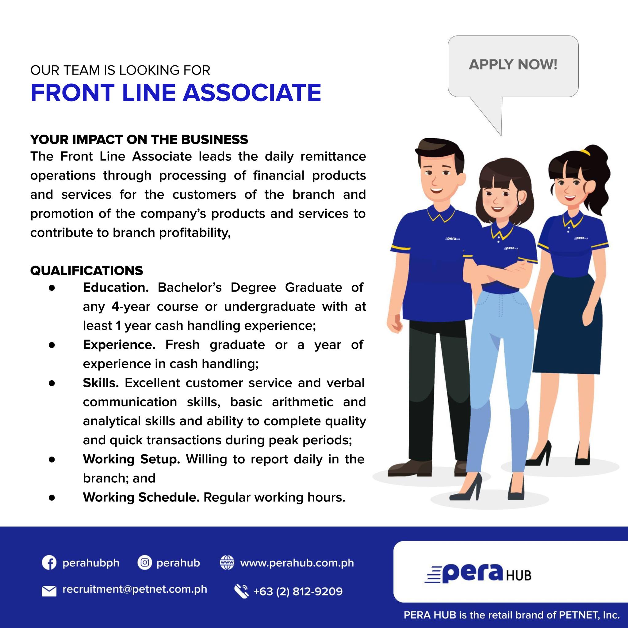 Pera Hub - Do you have a passion for sales? Be a part of... | Facebook
