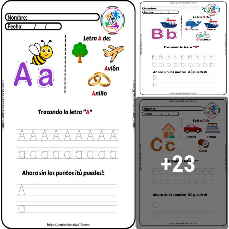 🧒Cuadernillo Abecedario Trazo... - Material Educativo Gratis | Facebook