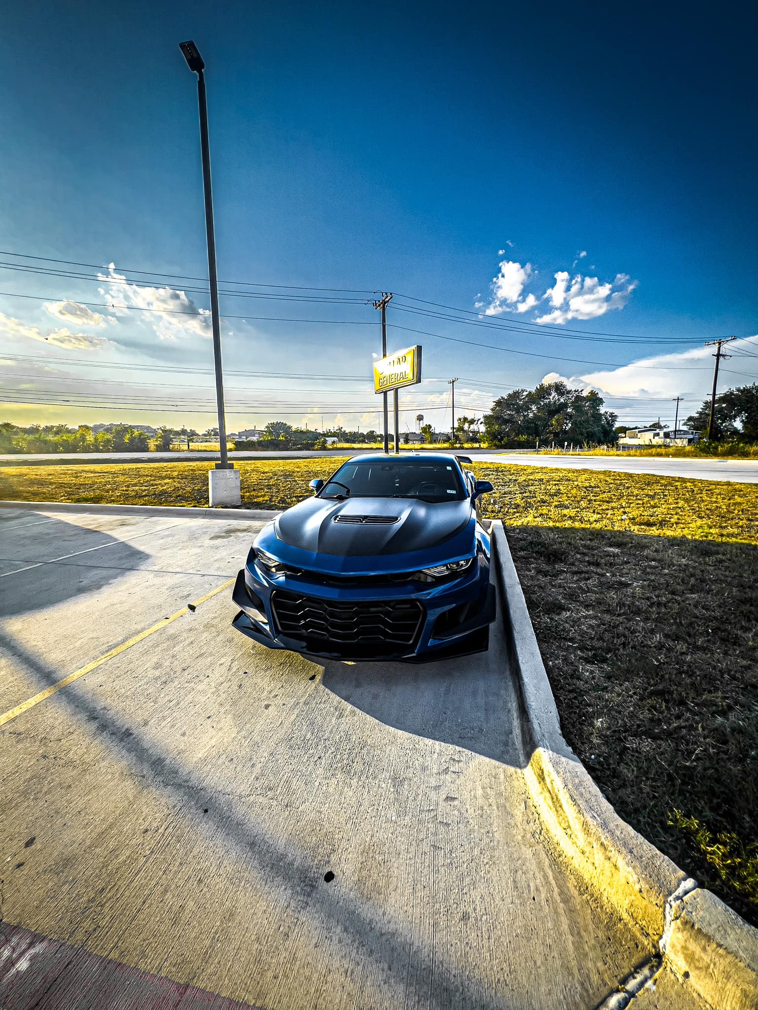 Riverside blue 2019 SS with ZL1 1LE bumper
