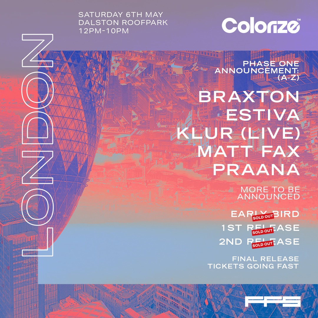 Colorize - The response to our London Colorize event has...