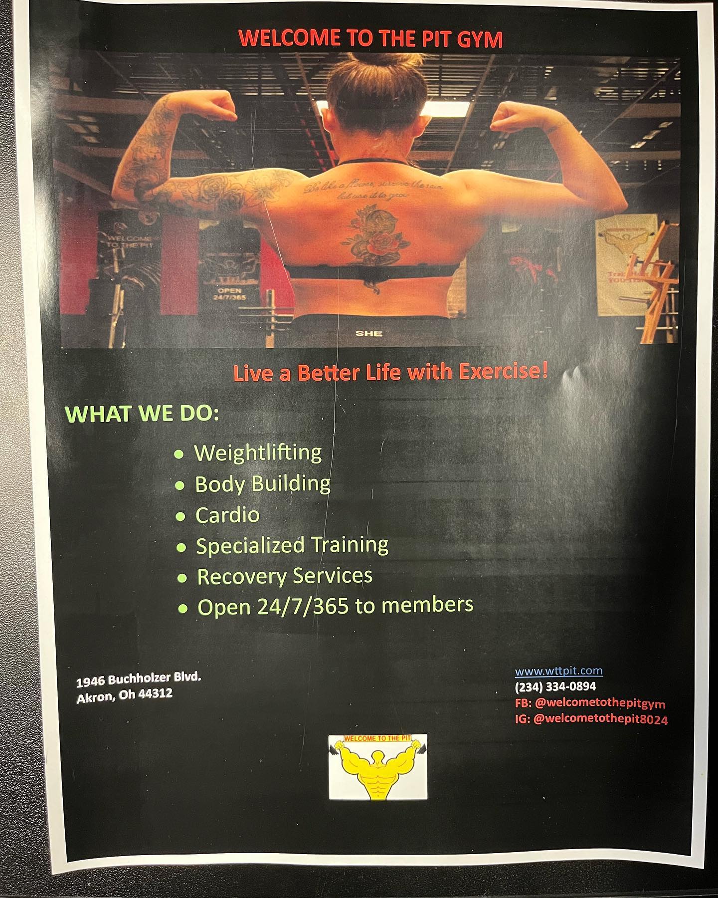 New WTTP Flyers are hot off the press... - Welcome To The Pit | Facebook