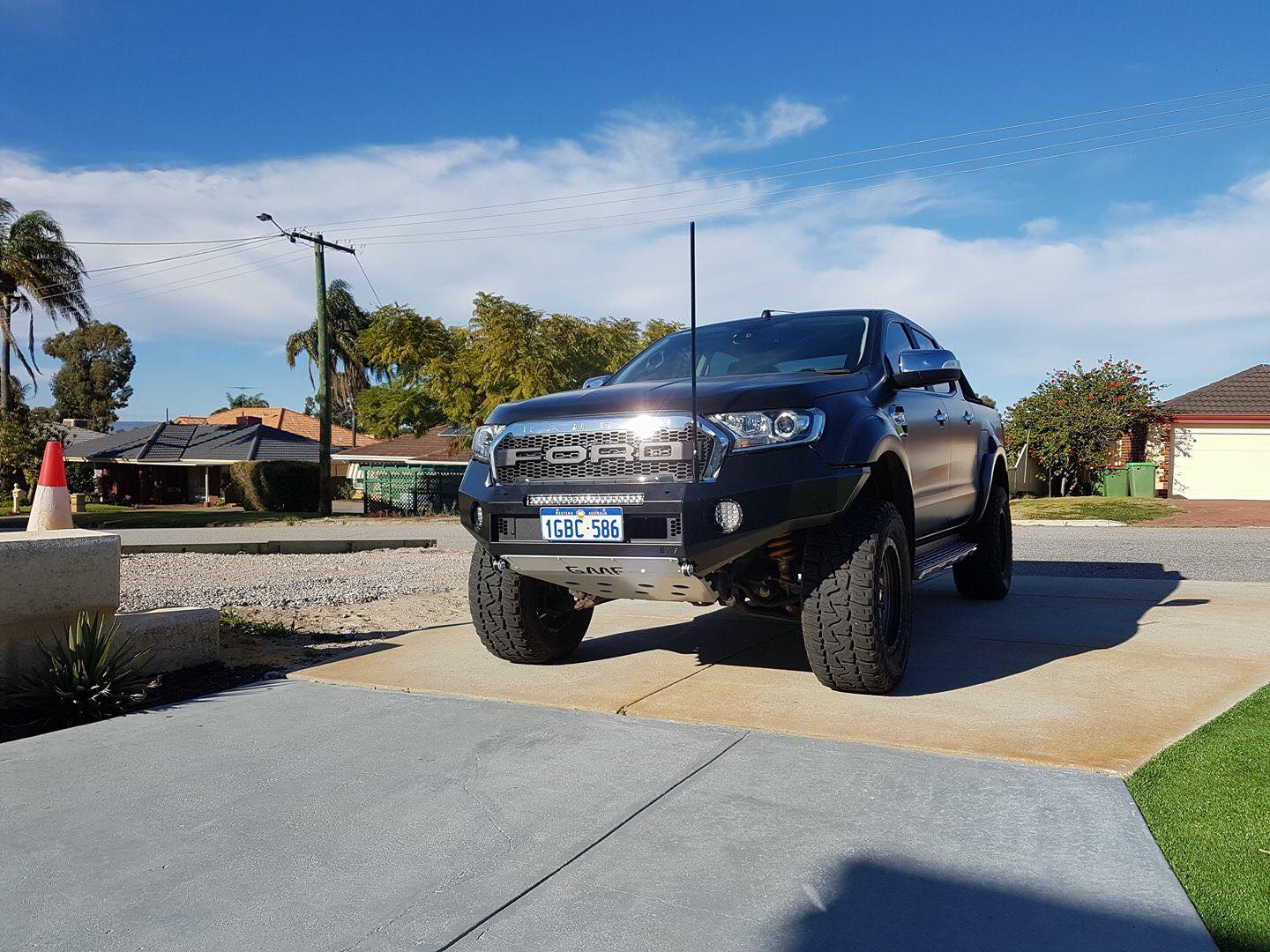 GMF4x4 - A tough mk2 ranger fitted with a GMFabrikations...
