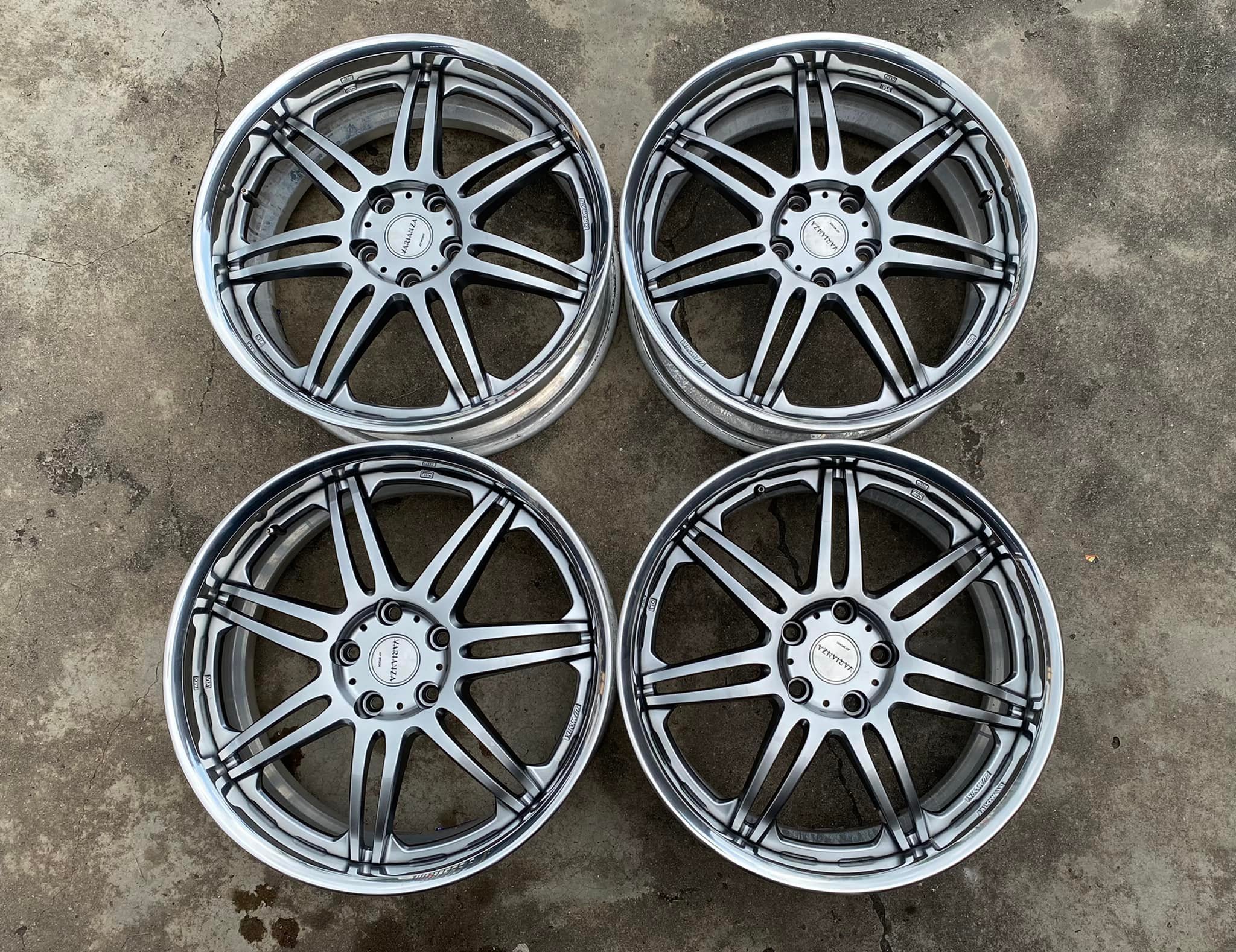 Work Varianza t1s wheels rim 19” Used japan good condition