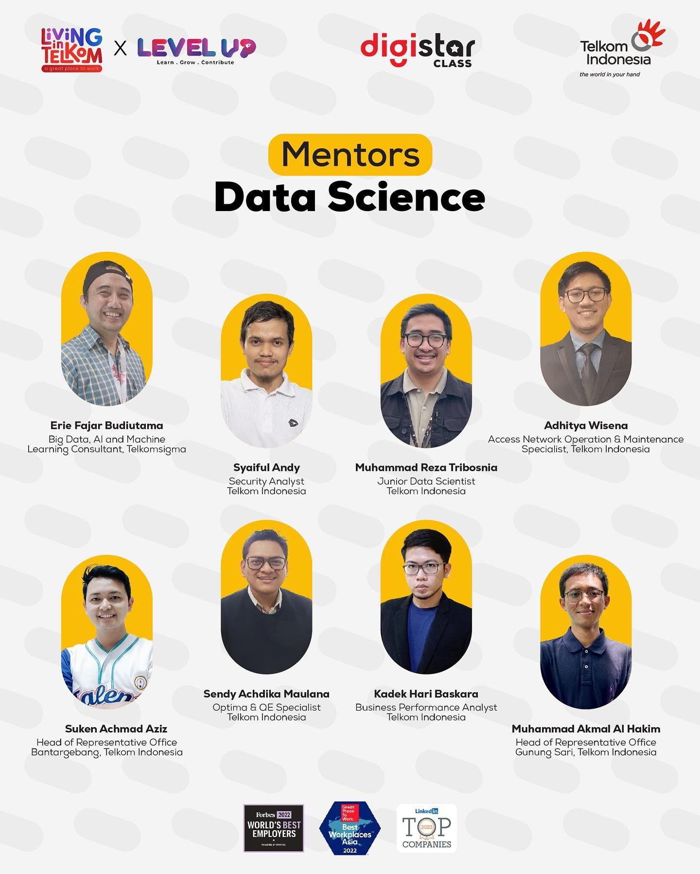 Let's Meet The Mentors Digistar Class... - Living in Telkom