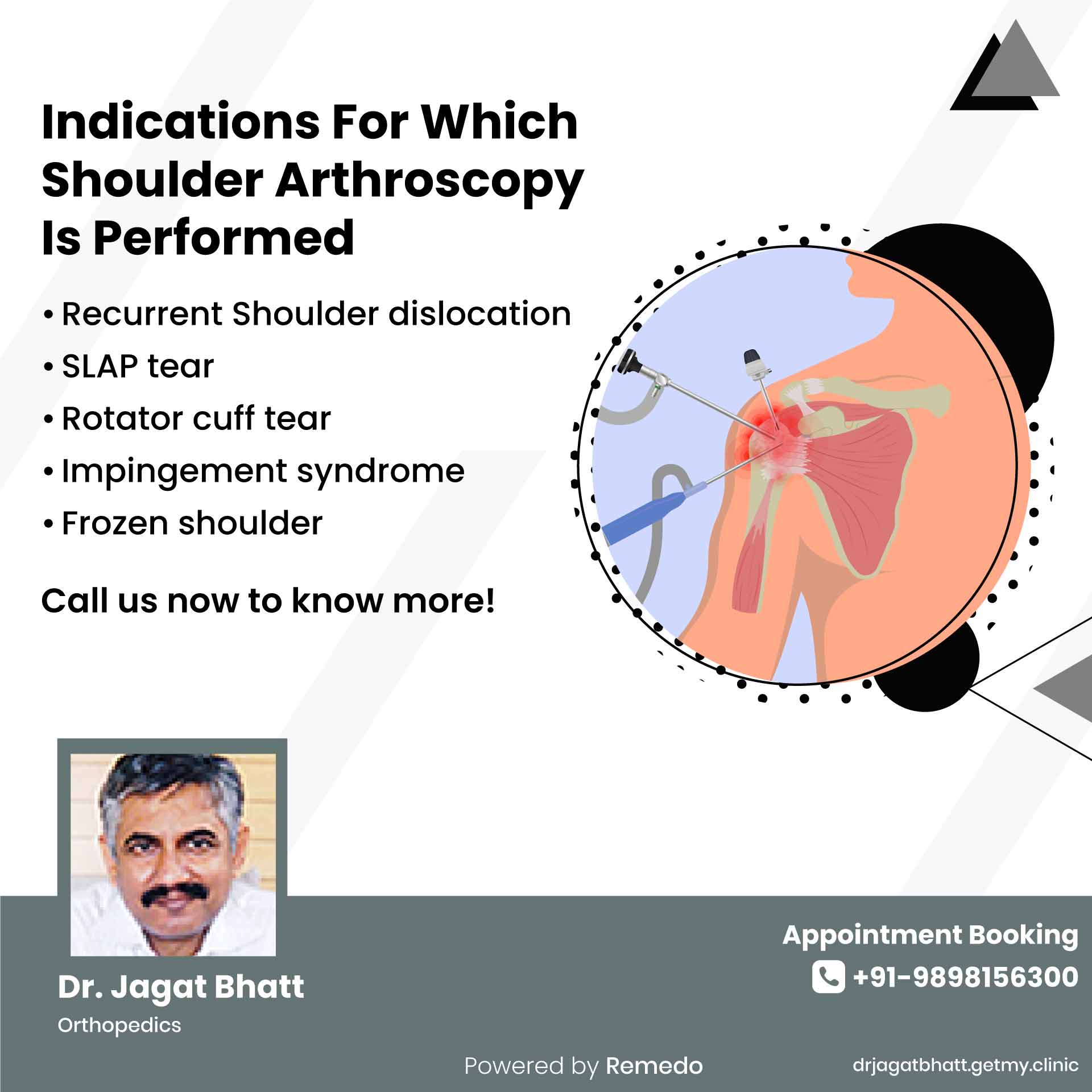 Jhanvi - The benefits of shoulder arthroscopy include smaller incisions ...