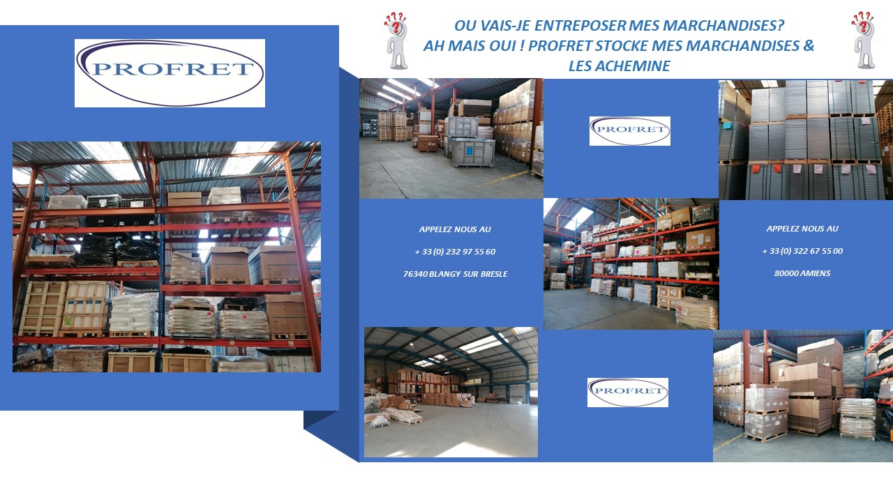 CST Profret - Et oui, PROFRET fait aussi de la logistique... | Facebook