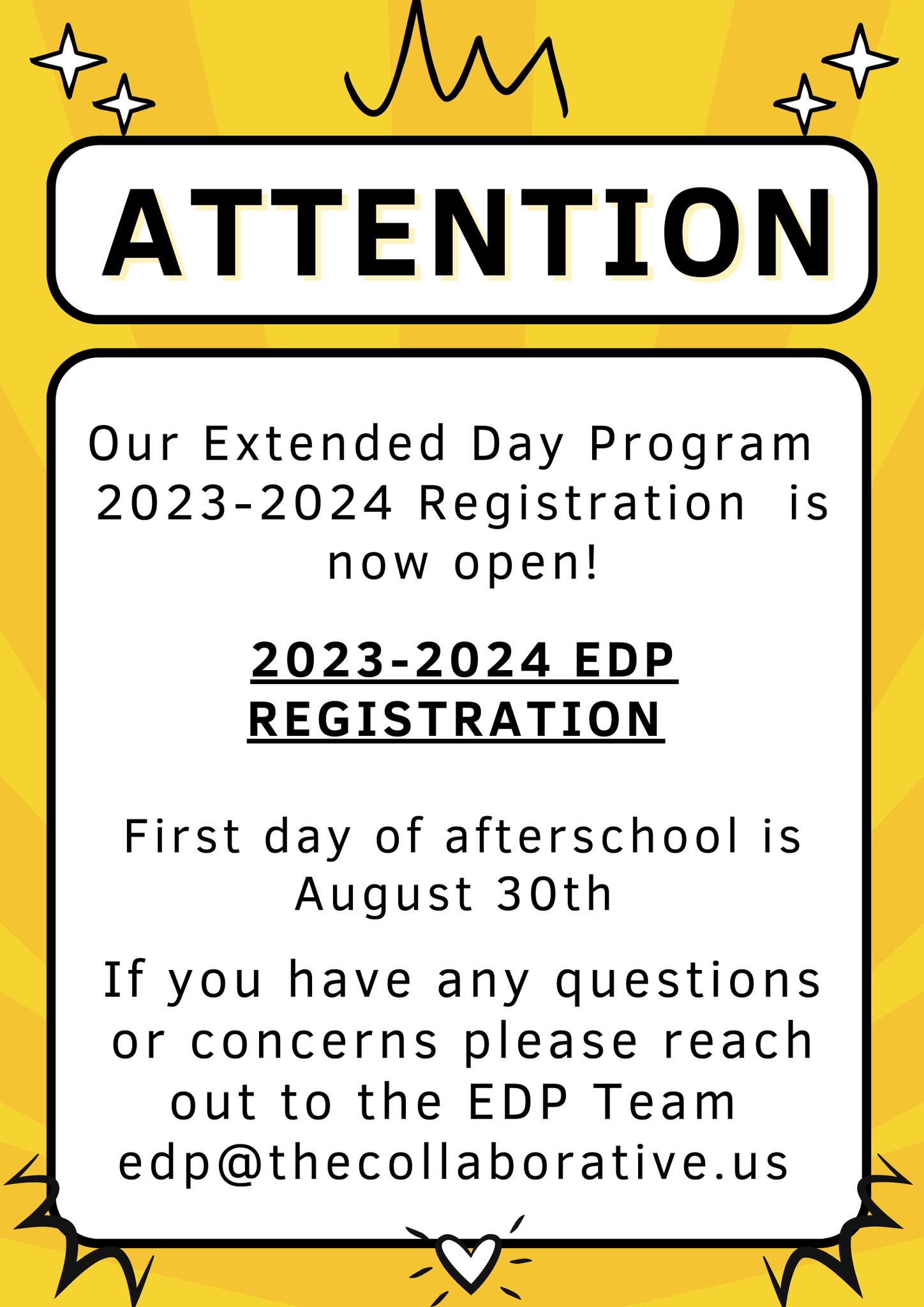 Extended Day Program (EDP)- The Collaborative | Facebook
