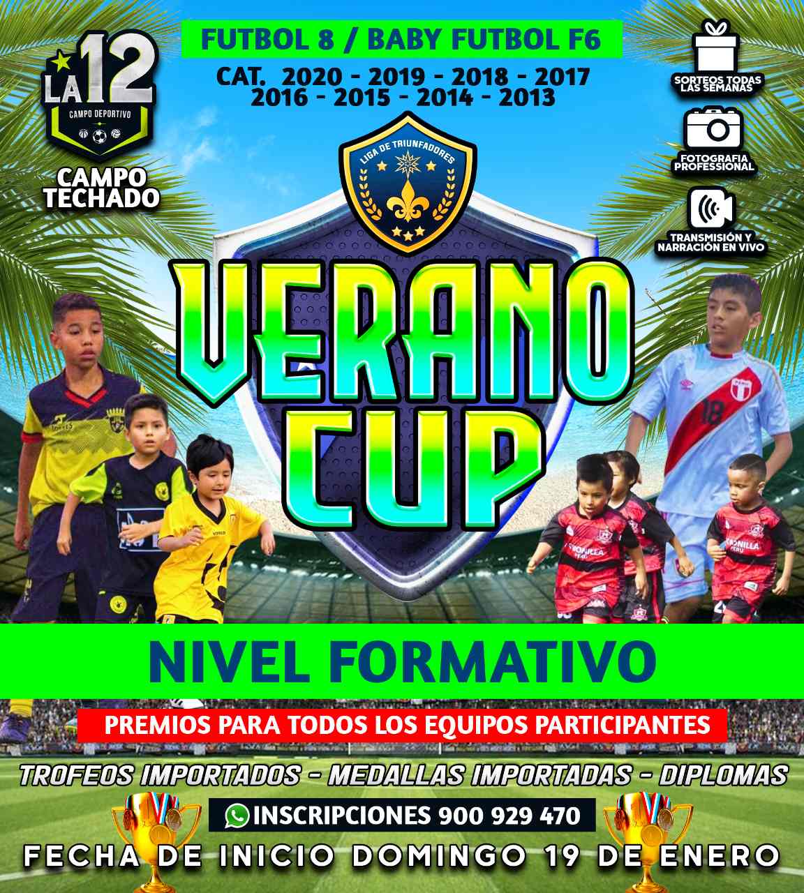 ⚽ ¡Todo Listo para el Gran Inicio... - Liga de Triunfadores