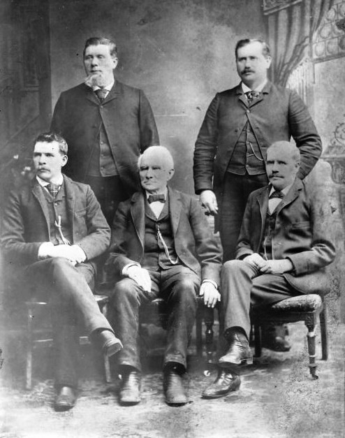 Rochelle - Rochelle's first settler, John Randall. Here John is with ...