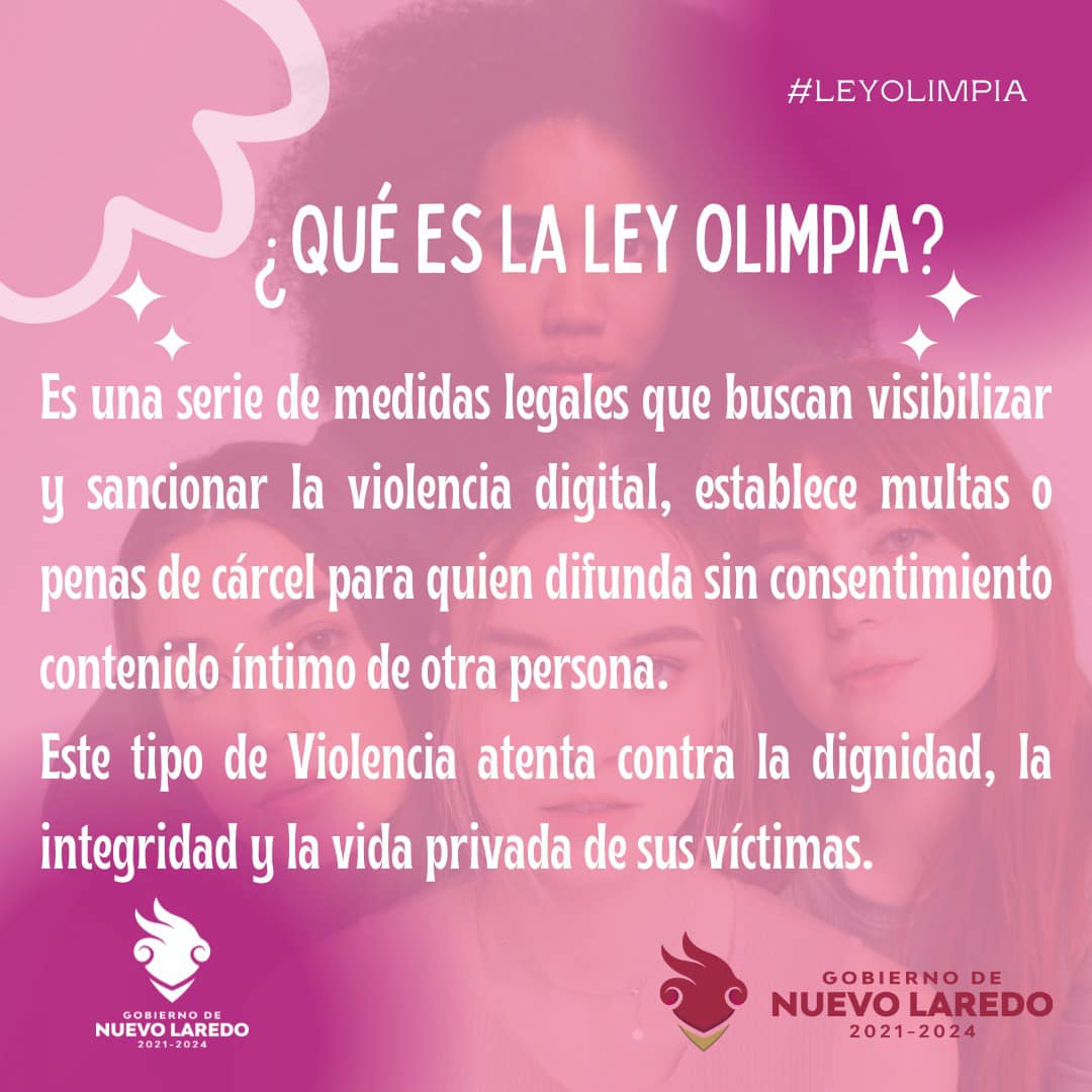 La #LeyOlimpia protege tu derecho a... - Inmujer Nuevo Laredo | Facebook