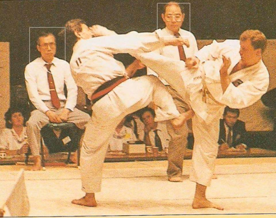 Sensei Frank Brennan at 2nd World Shoto Cup in Brisbane