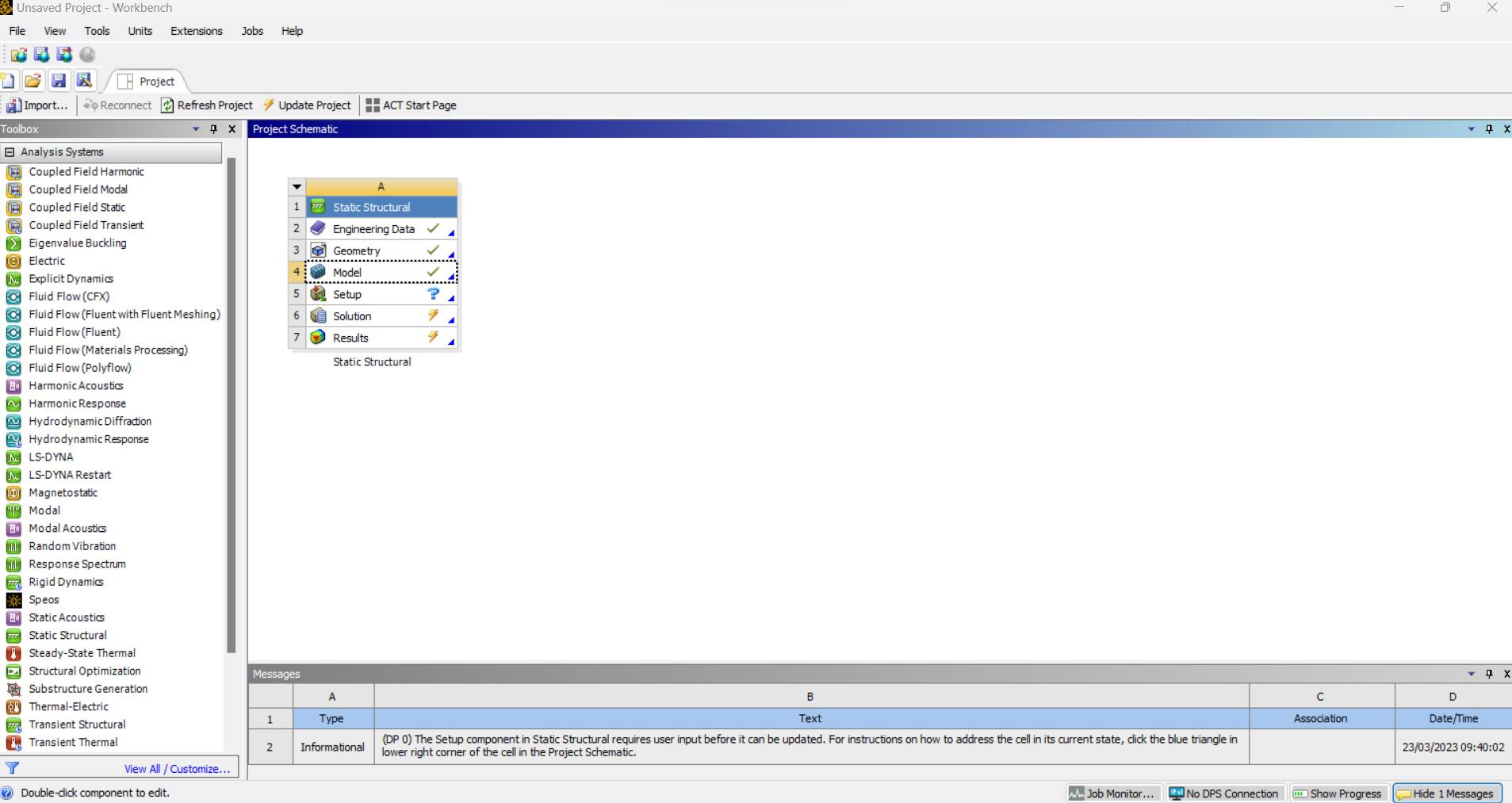Ansys | hi, I recently downloaded the version of ansys student and ...