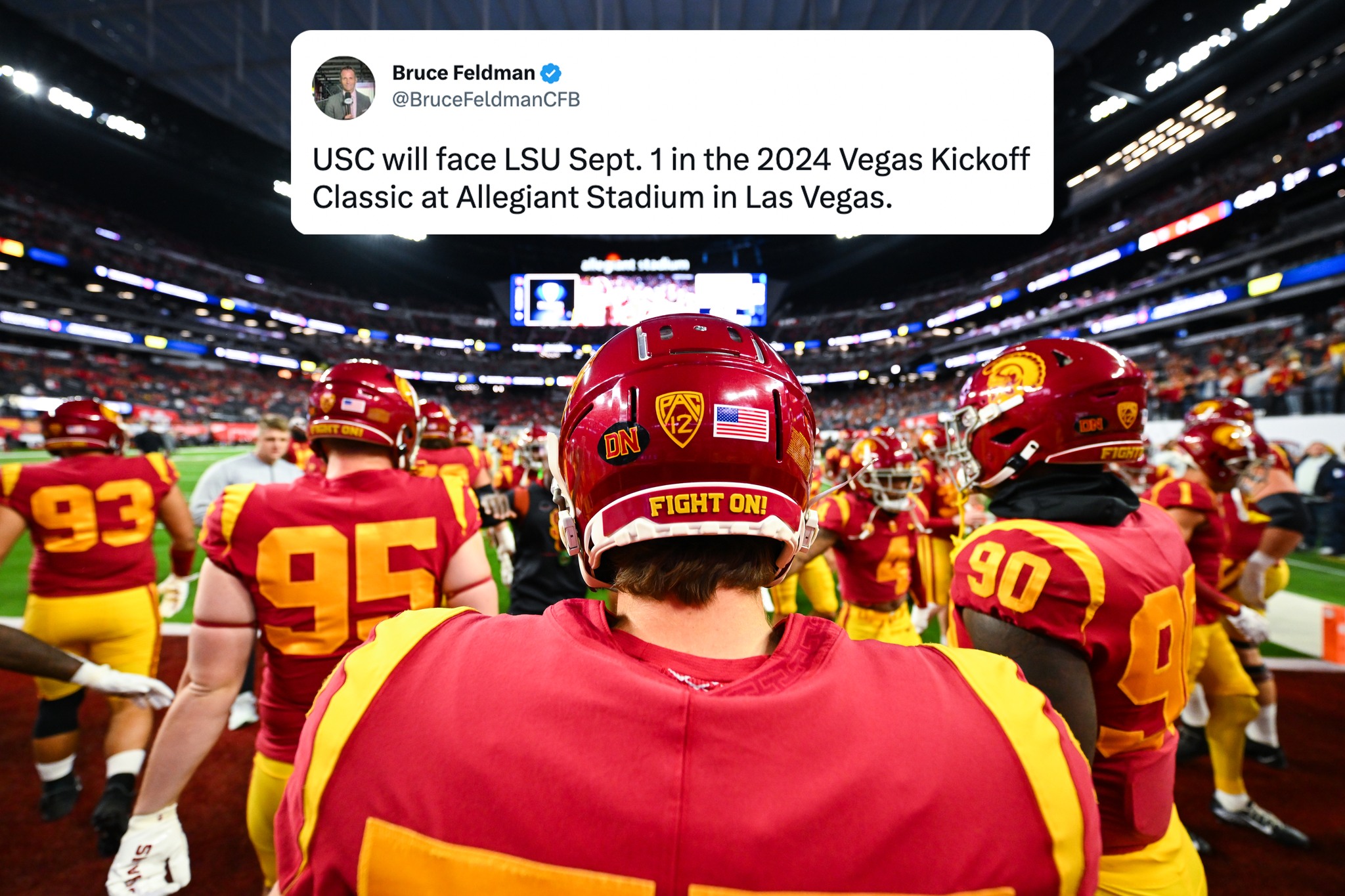 USC - Mark your calendars! 📆 USC Football will open the 2024 season ...