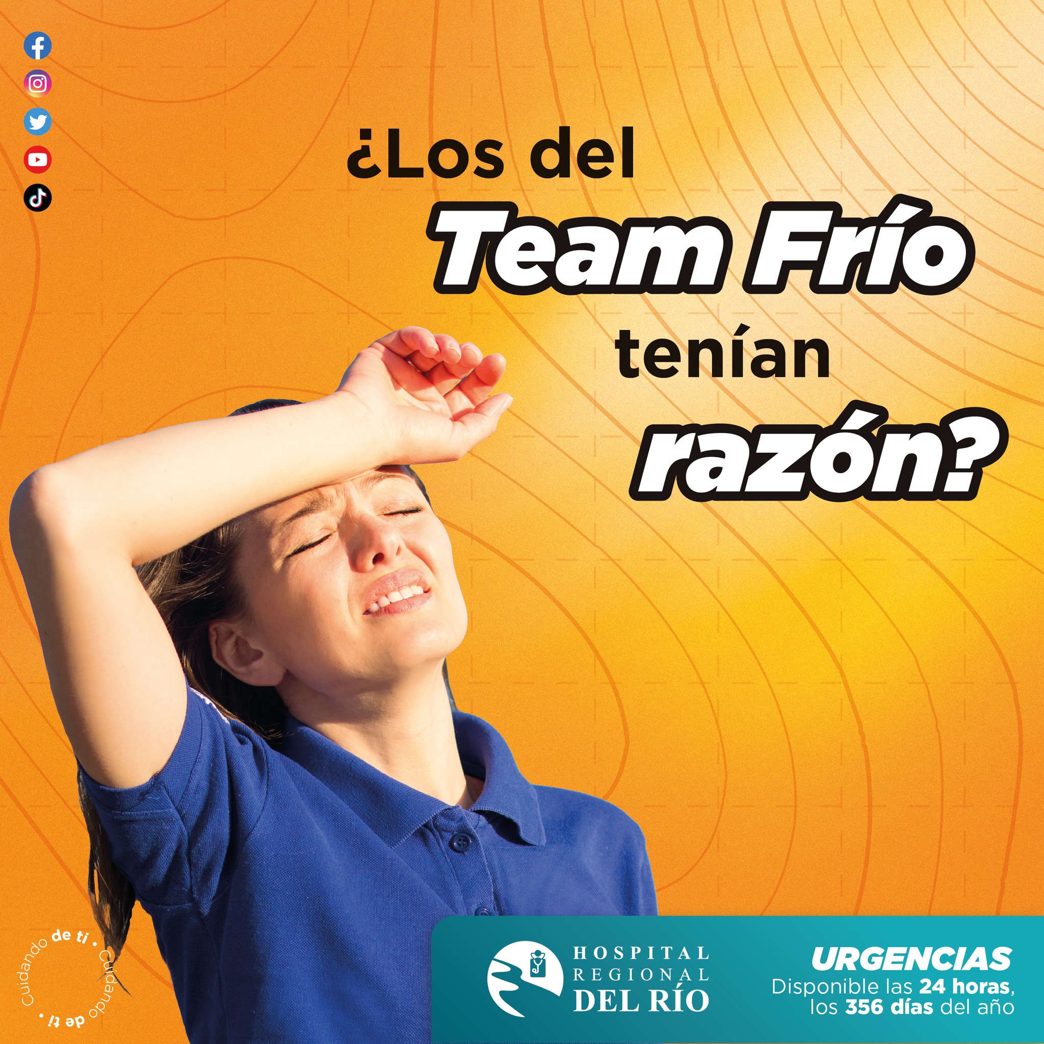 Hospital - Ya seas #TeamFrio ️ o #TeamCalor 🌞, te recomendamos seguir ...