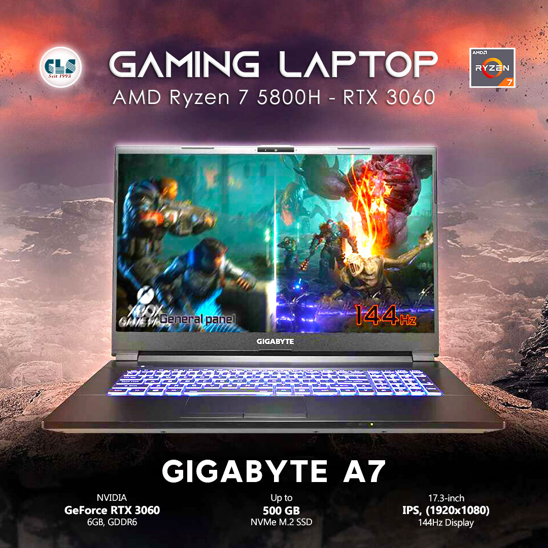 CLS Computer - Gigabyte A7 gaming laptop, the epitome of... | Facebook