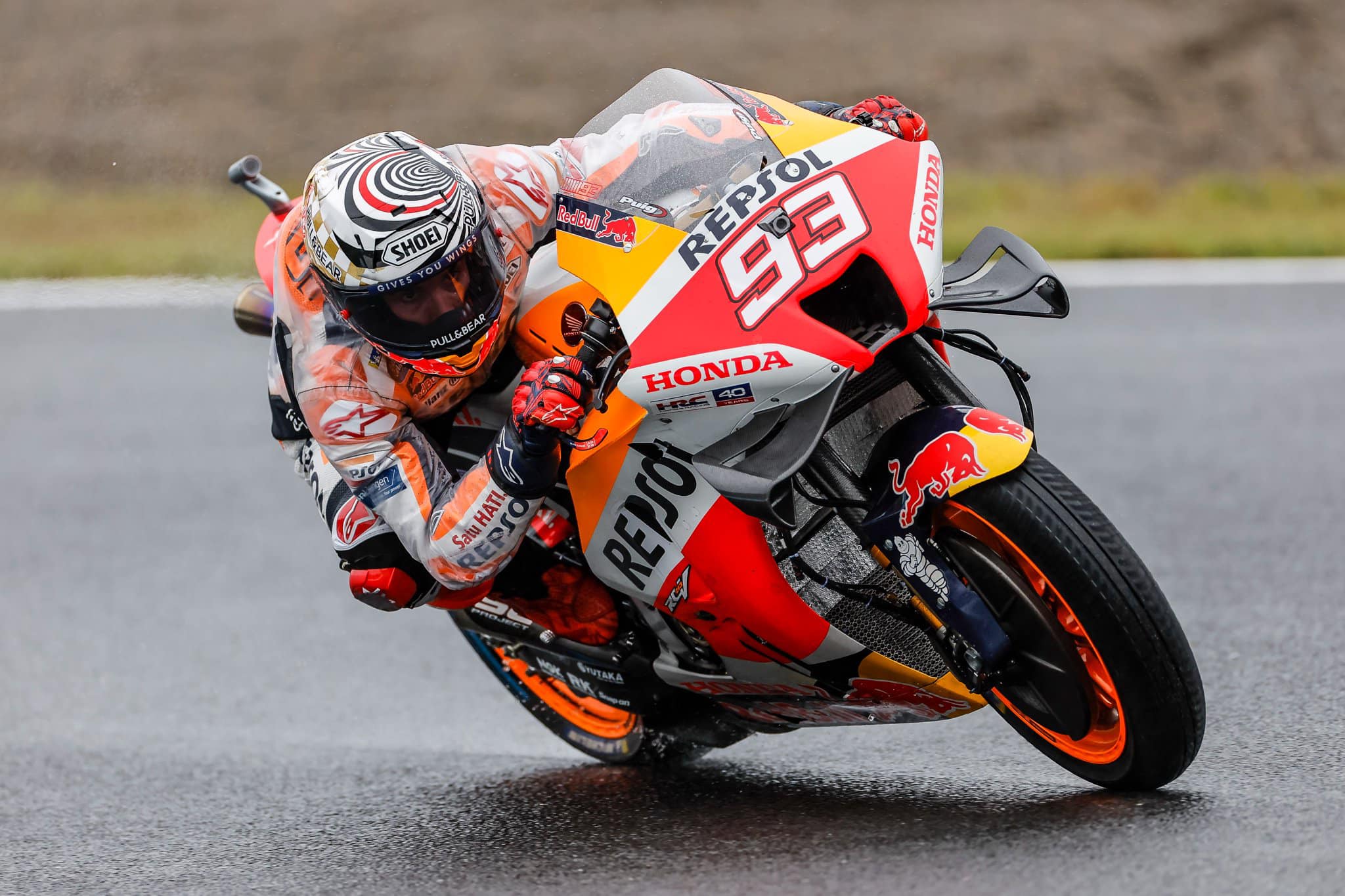 Marc Márquez at the #JapaneseGP 🇯🇵 📷| Photos Cr: HRC - Honda