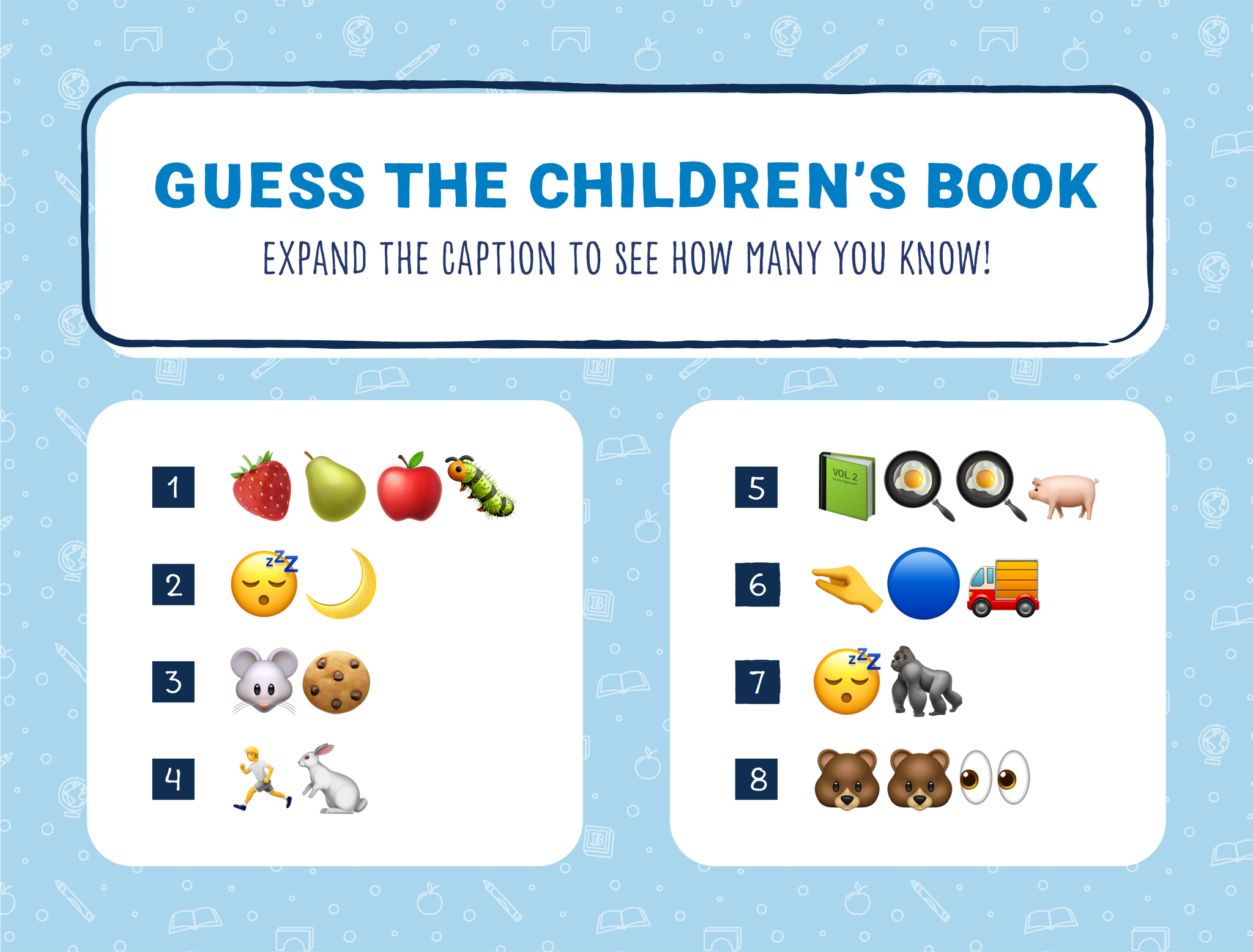 The Goddard School - How well do you know children's books? Try ...