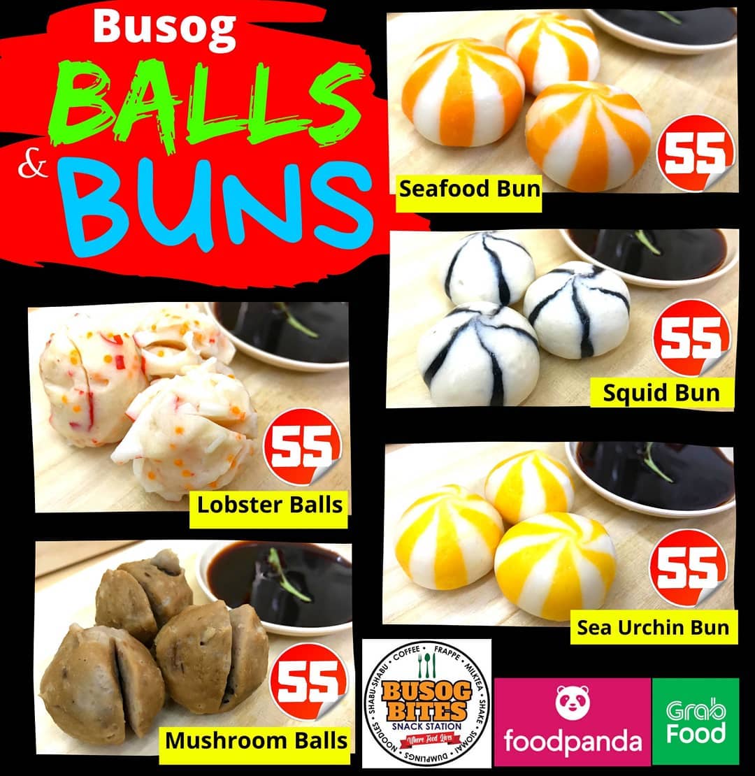 Busog - Appetizers that burst up your taste buds! Balls n' Buns ...