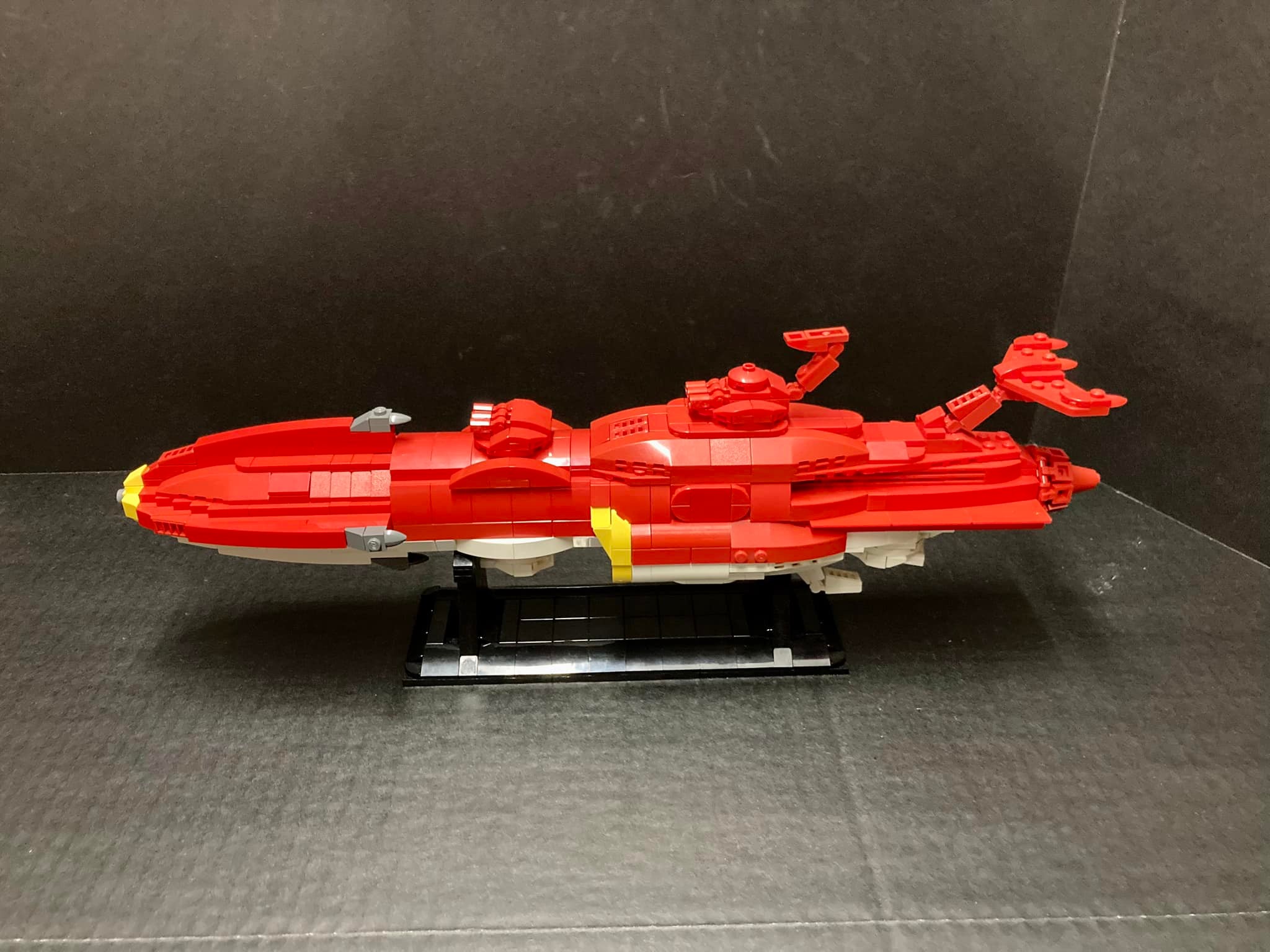 Space battleship yamato ship models