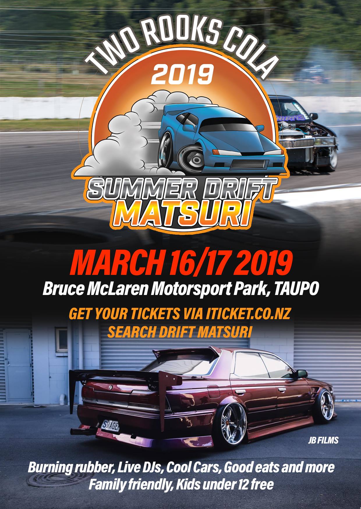 New - #OFFICIALGIVEAWAY Two Rooks COLA Summer Drift Matsuri 2019 is ...